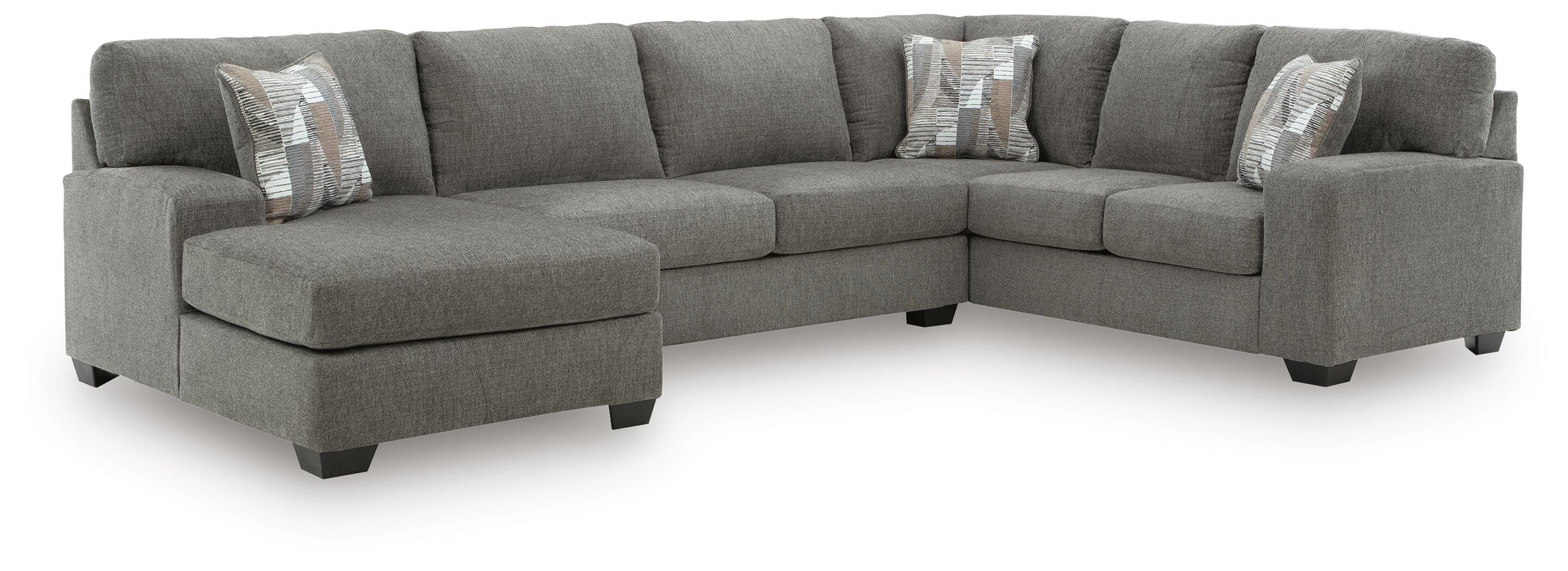 Clarington Sectional with Chaise - Luxury Home Furniture (MI)