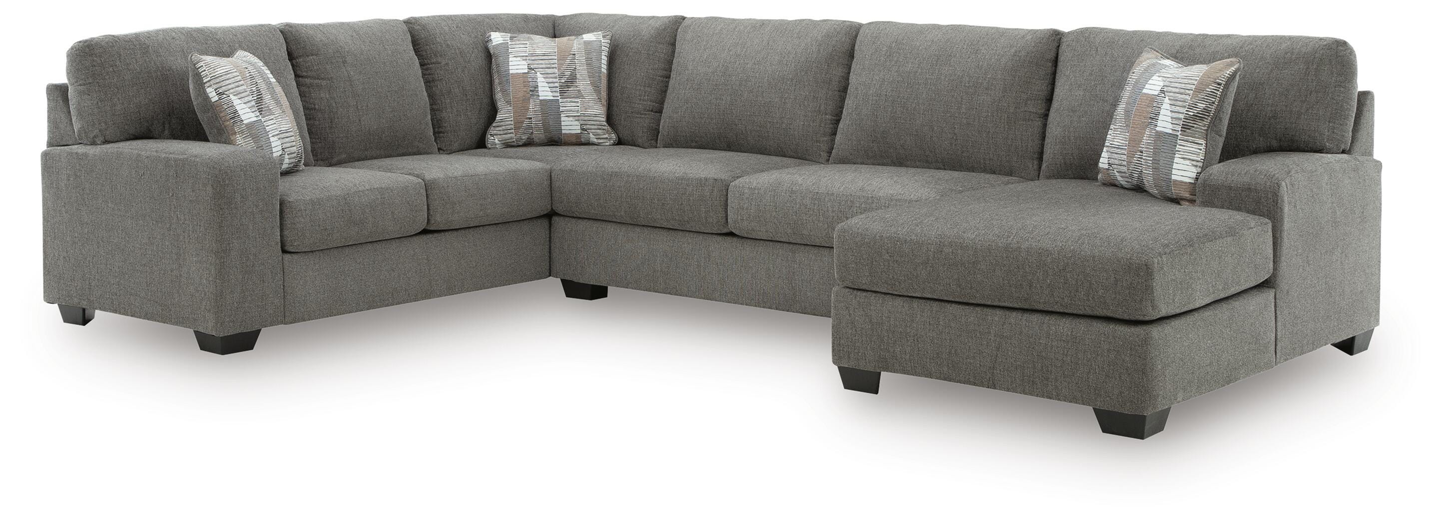 Clarington Sleeper Sectional with Chaise - Luxury Home Furniture (MI)