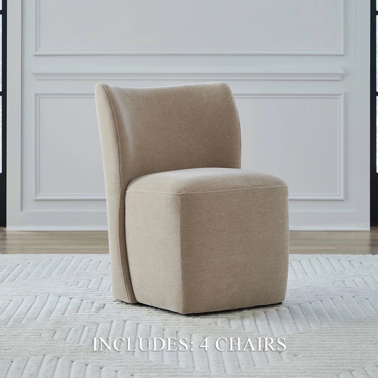 Accent Dining Wicker Accent Dining Chairs - Set of 4 image