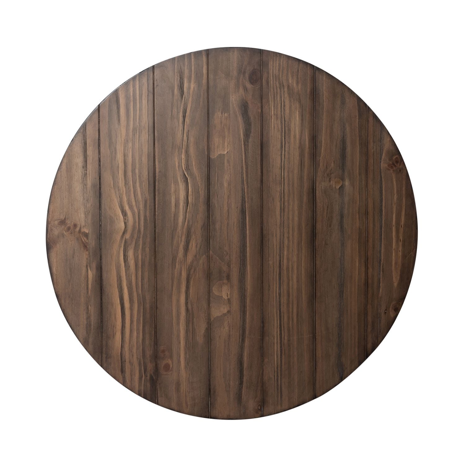 Morgan Creek Round Cocktail Table in Antique White - Luxury Home Furniture (MI)