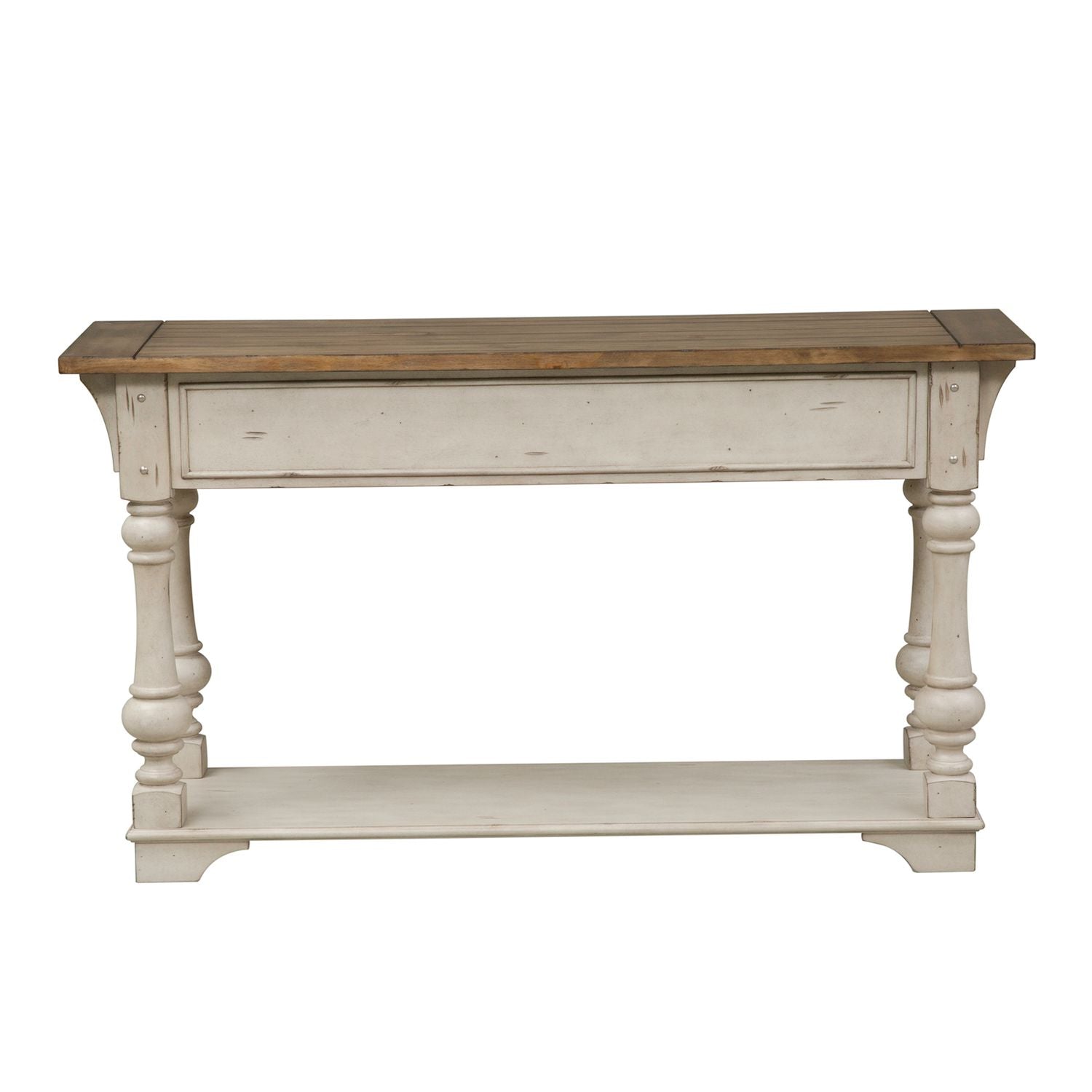Morgan Creek Sofa Table in Antique White image