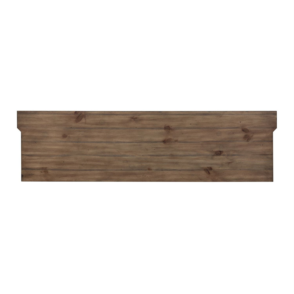 Liberty Morgan Creek Entertainment TV Stand in Antique White Finish with Wire Brushed Tobacco Accents