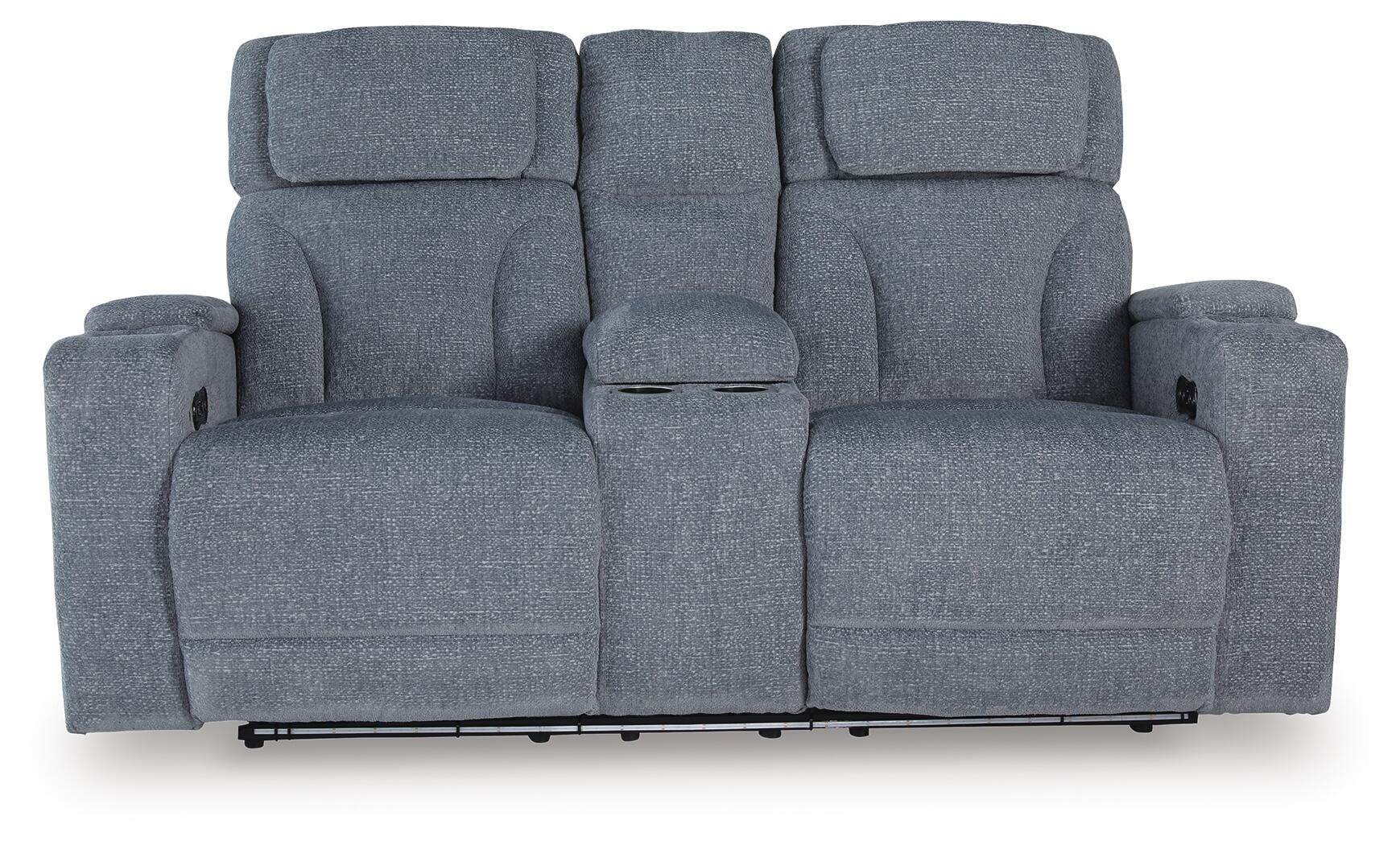 Studio Cave Power Reclining Loveseat with Console - Luxury Home Furniture (MI)