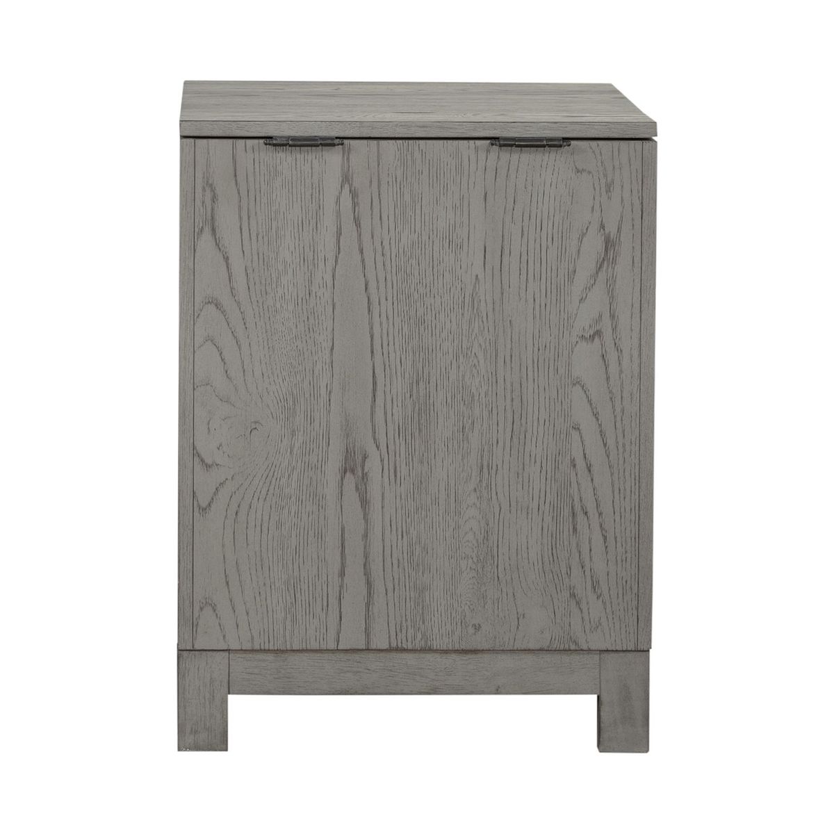 Liberty Furniture Palmetto Heights 3 Drawer Chairside Table in Shell White & Driftwood