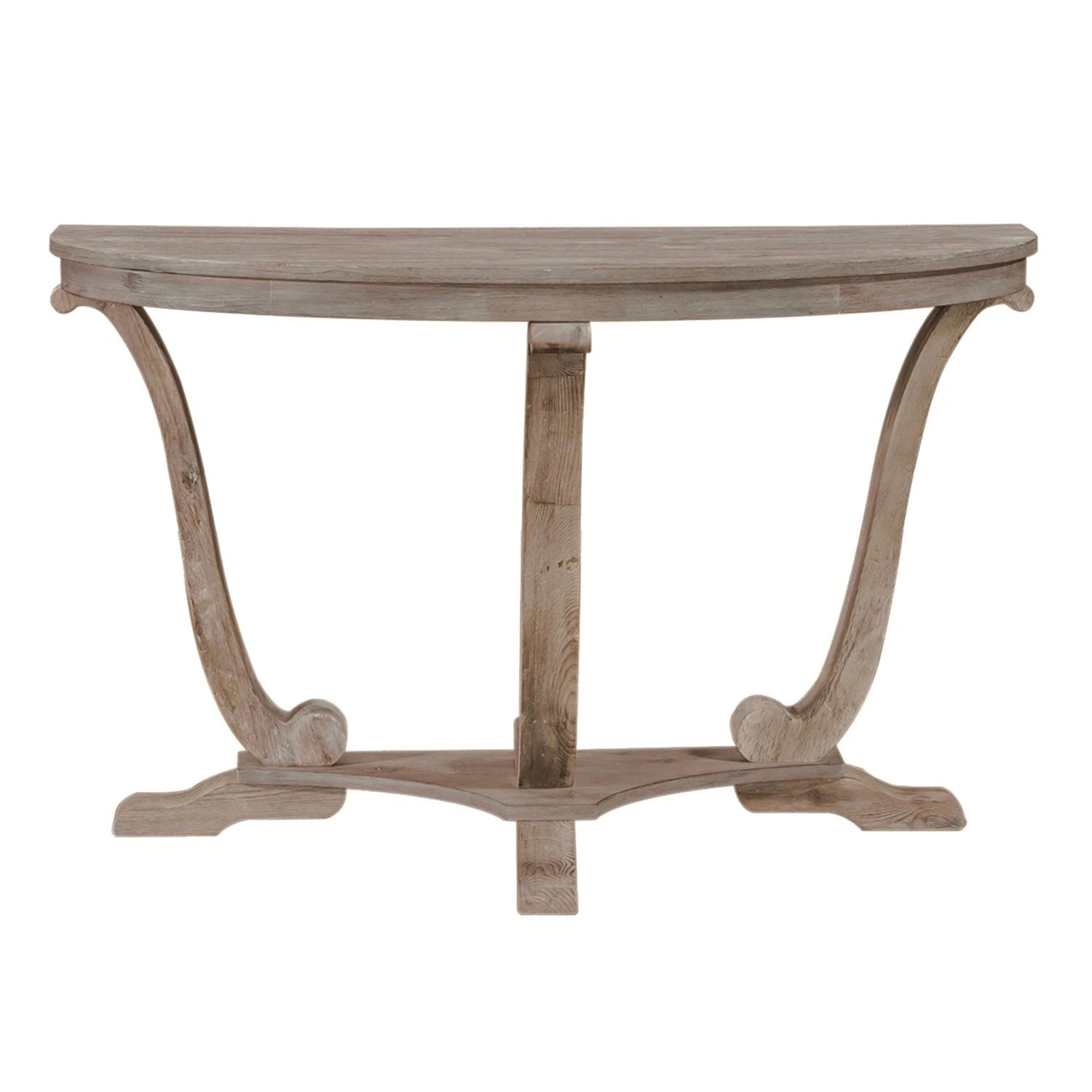 Greystone Mill Sofa Table in Stone White image