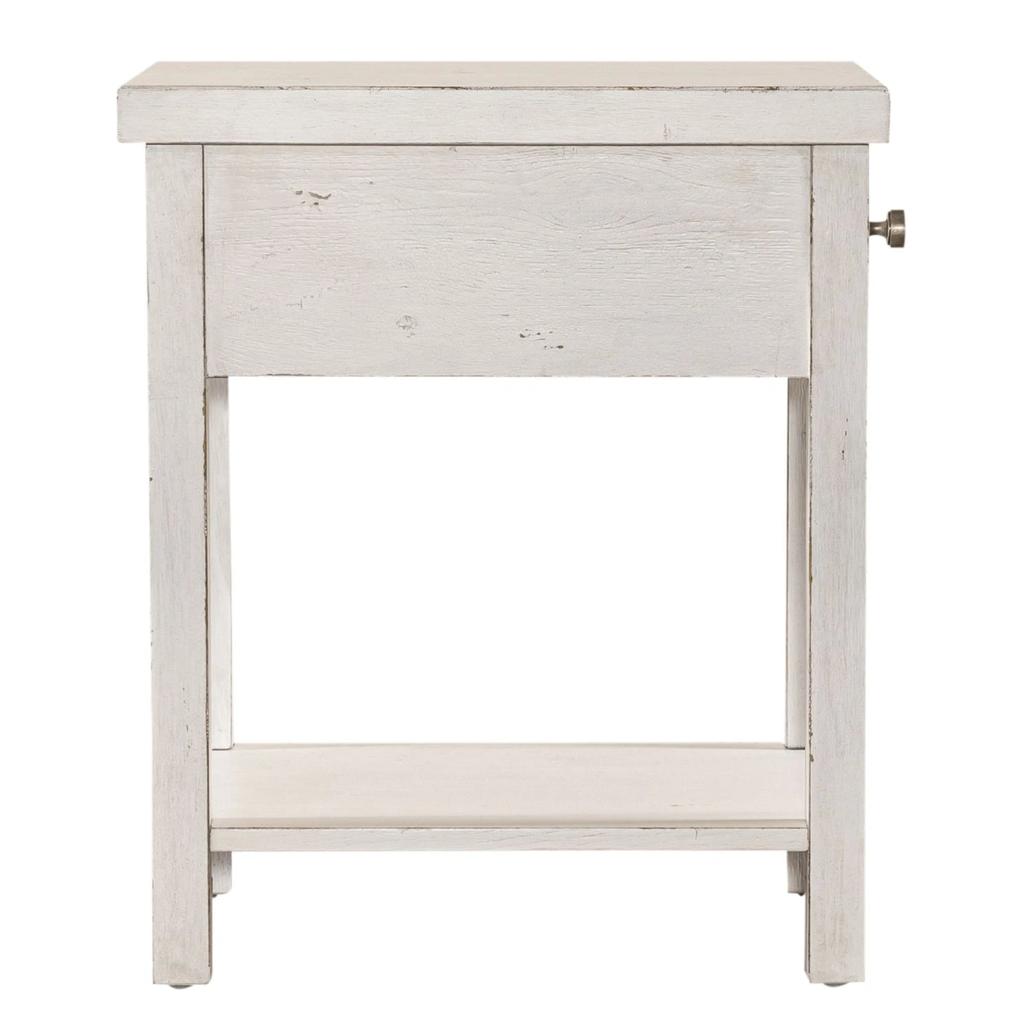Modern Farmhouse Drawer Chair Side Table image