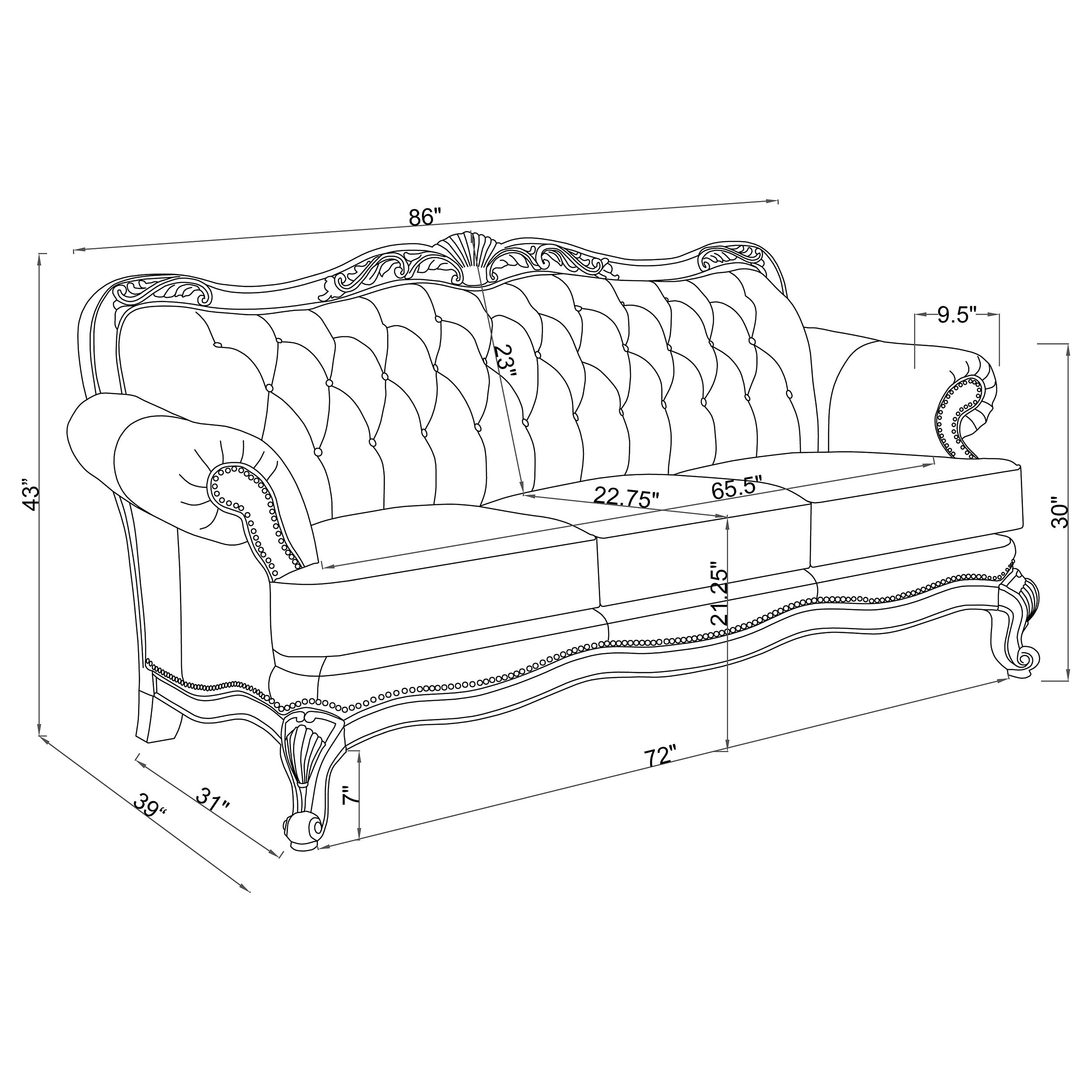 Victoria Stationary Sets - Luxury Home Furniture (MI)