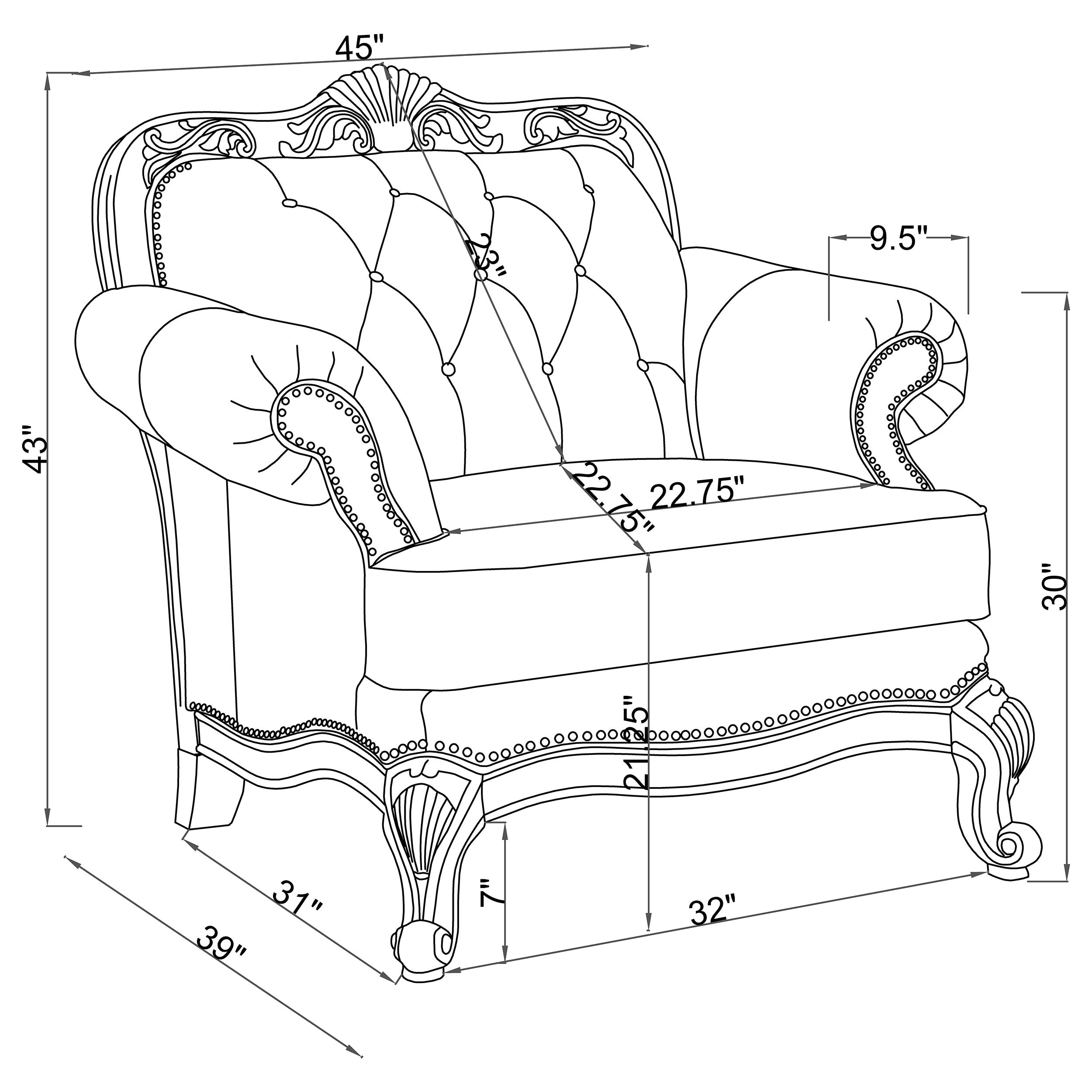 Victoria Stationary Sets - Luxury Home Furniture (MI)