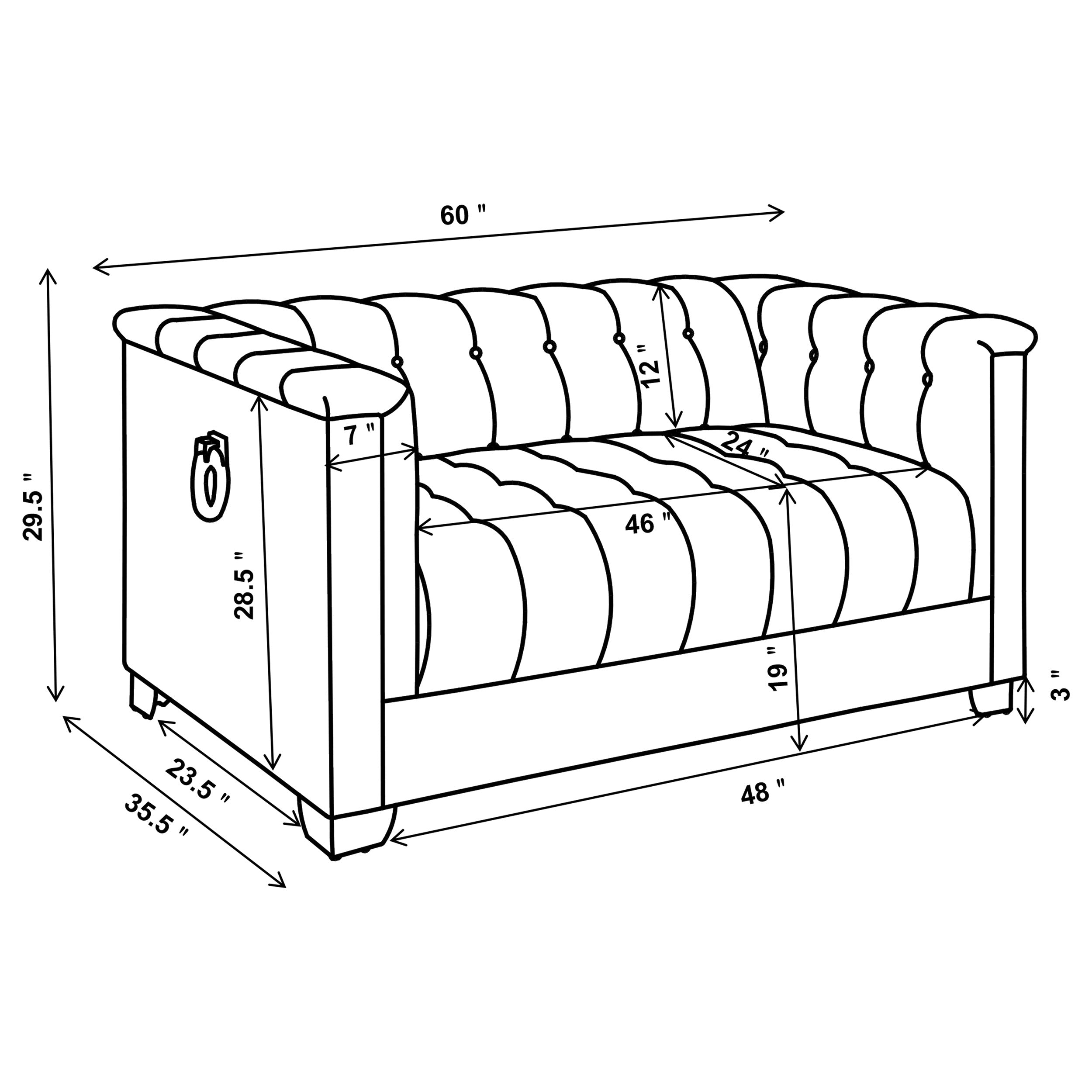 Chaviano Stationary 3 Pc Sets - Luxury Home Furniture (MI)