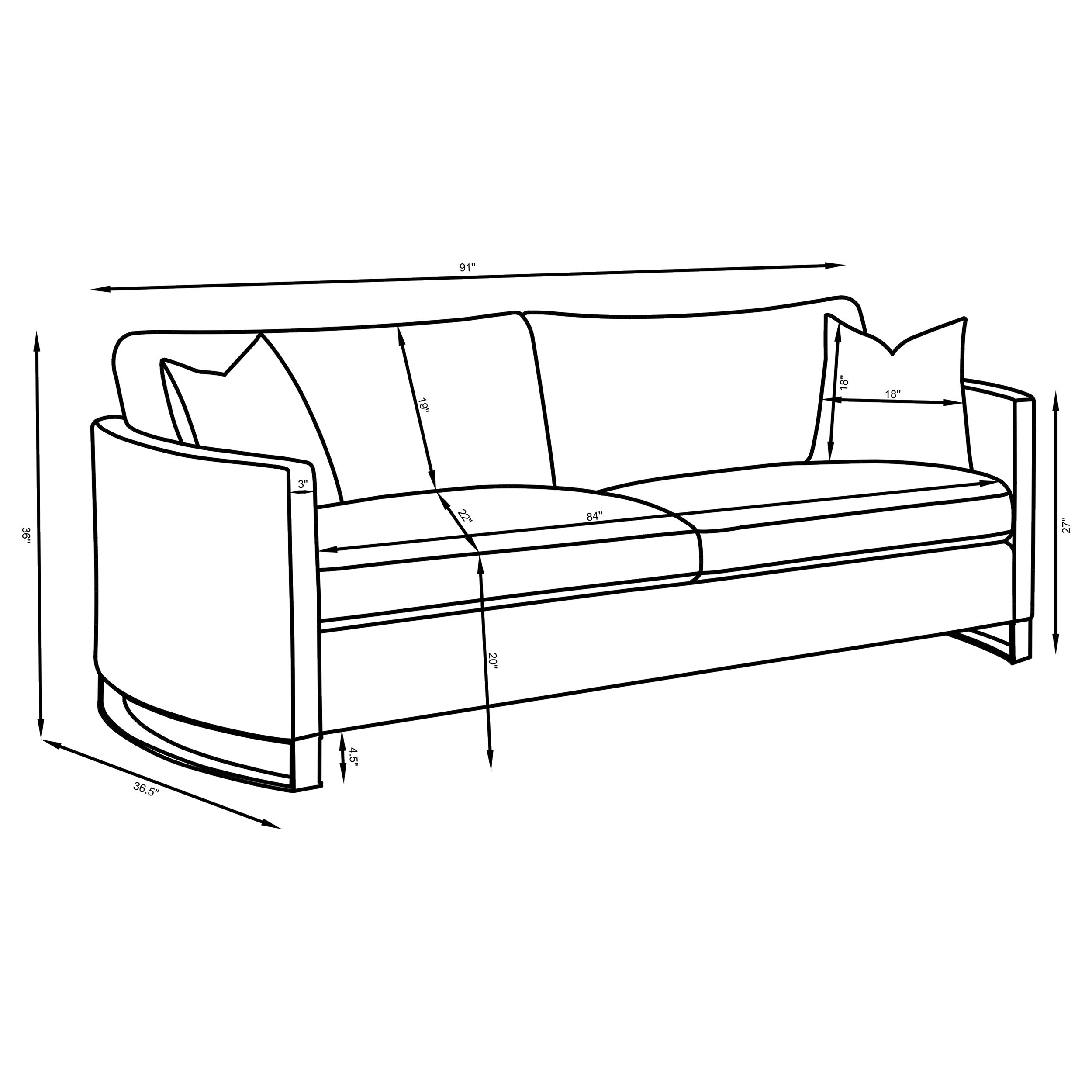 Corliss Sofa - Luxury Home Furniture (MI)