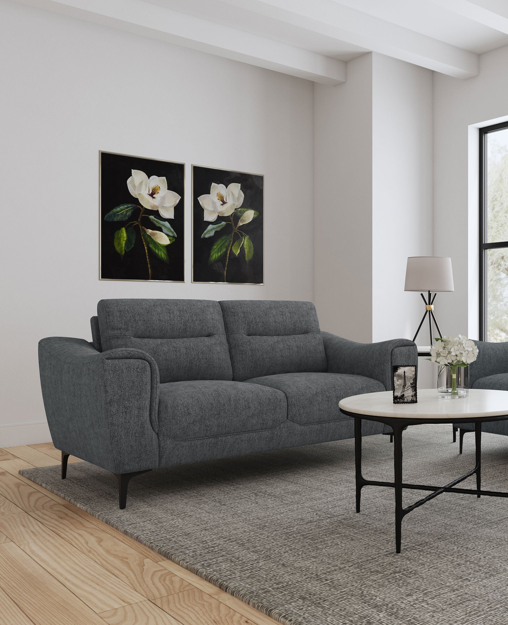 Nolan Stationary Loveseats