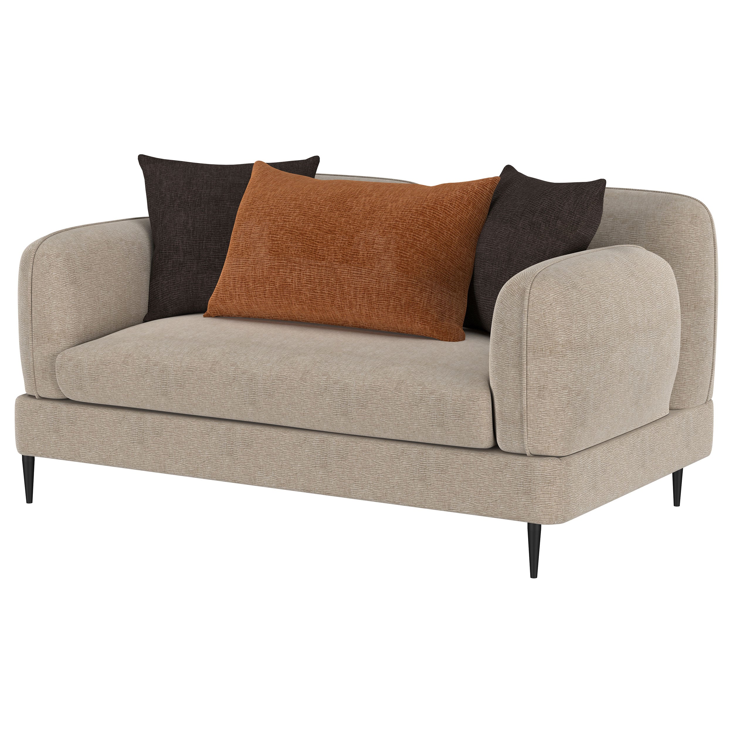 Jade Stationary Loveseats