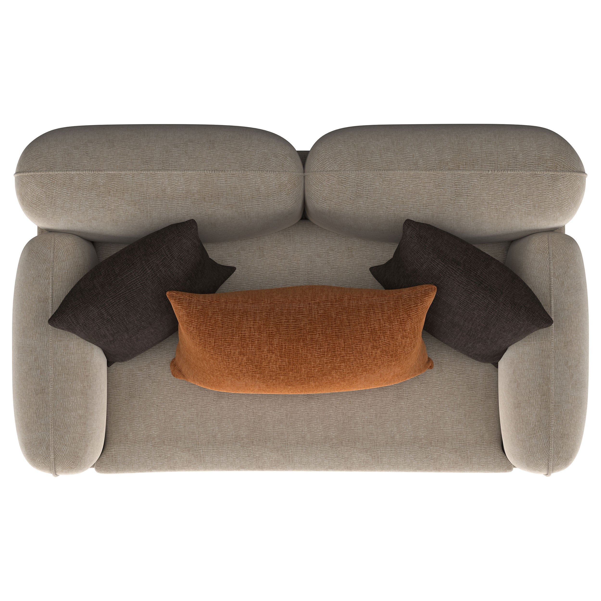 Jade Stationary Loveseats