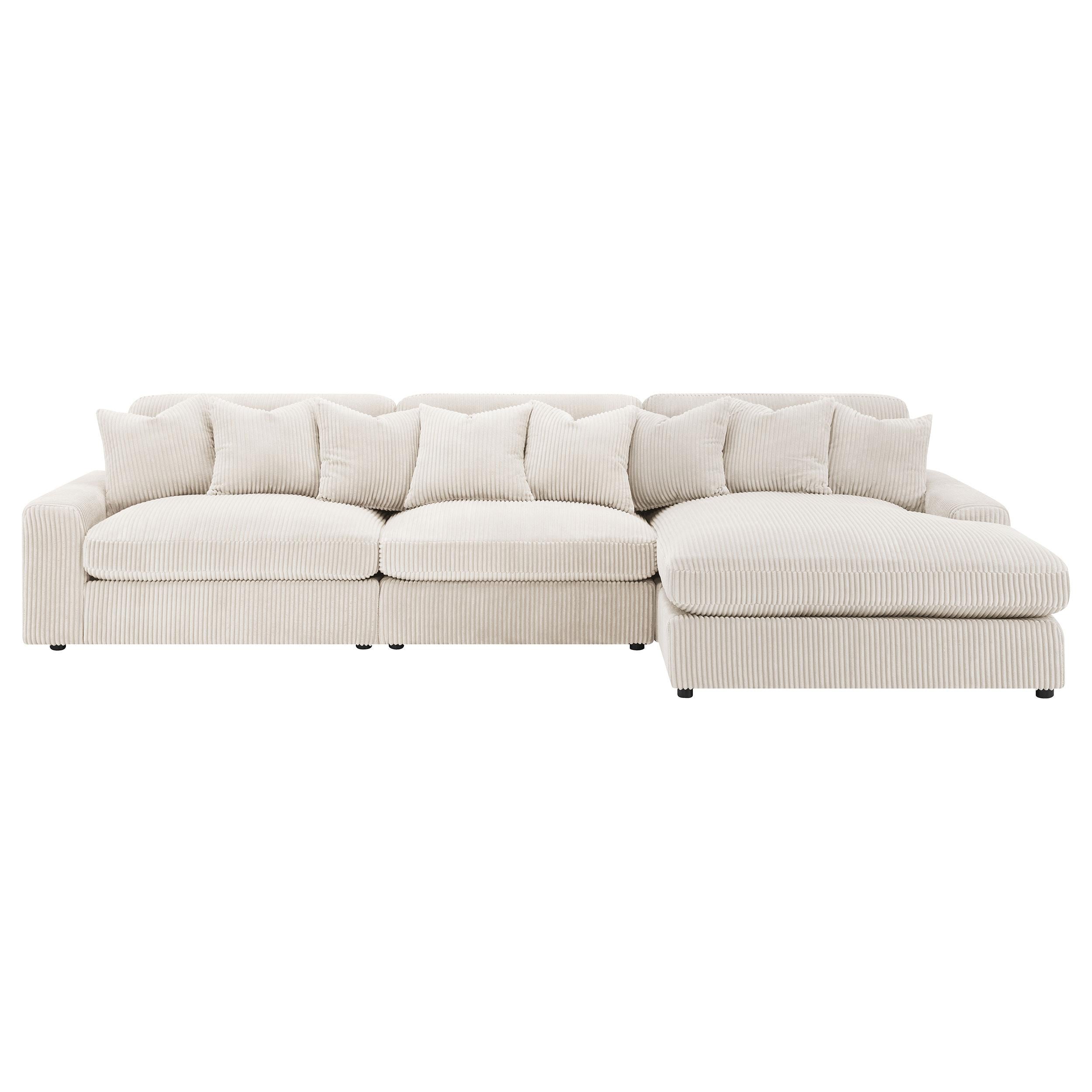 Blaine Upholstered Reversible Chaise Sectional Sofa - Luxury Home Furniture (MI)