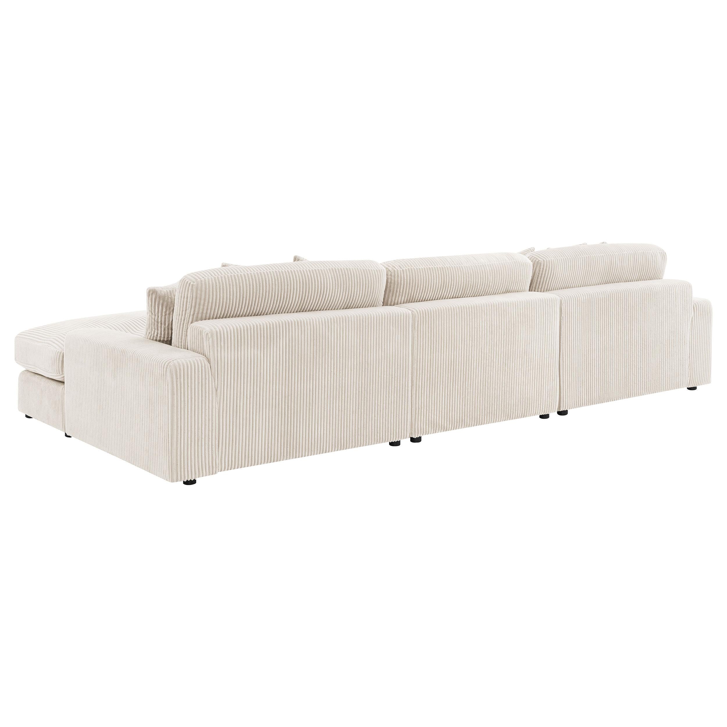 Blaine Upholstered Reversible Chaise Sectional Sofa - Luxury Home Furniture (MI)