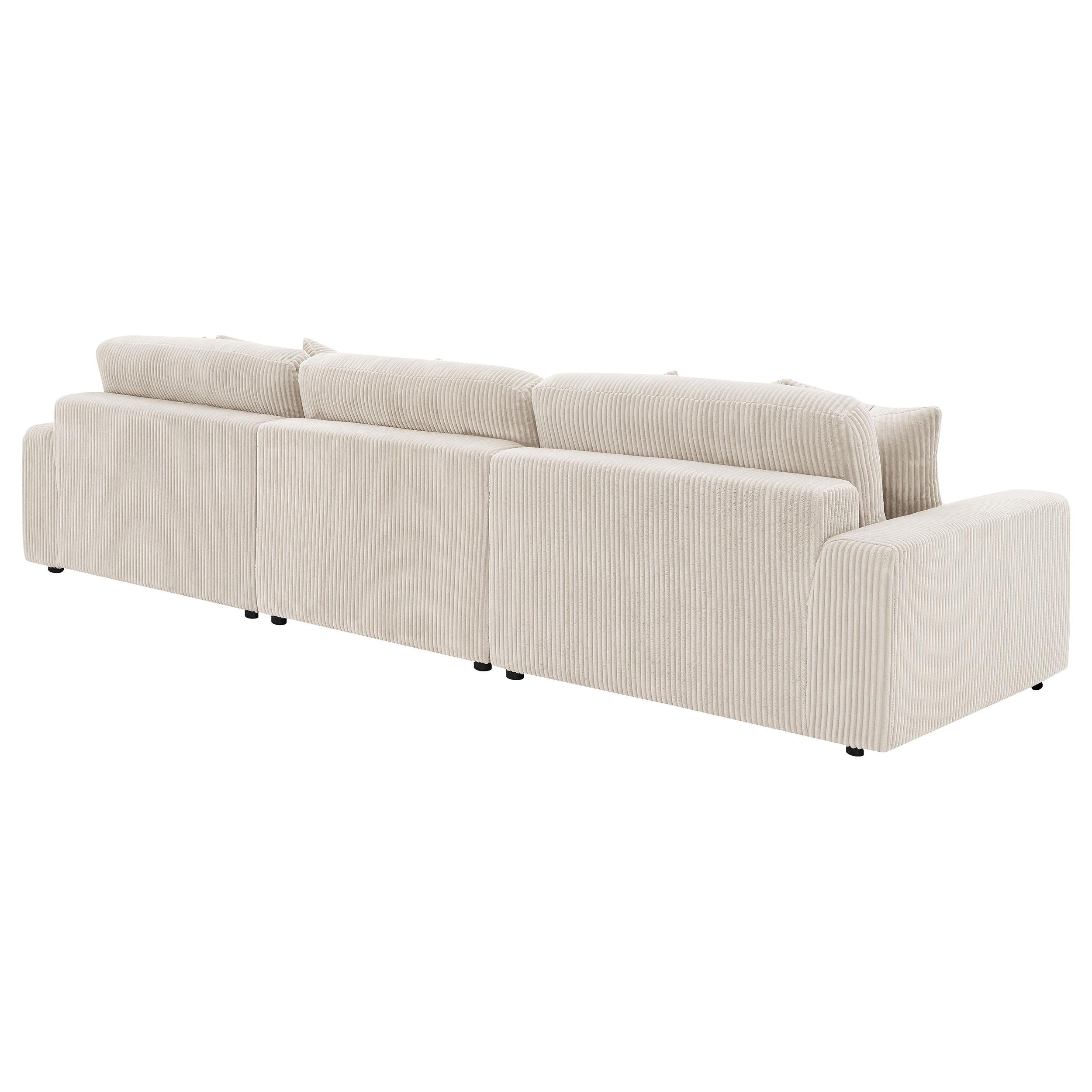 Blaine Upholstered Reversible Chaise Sectional Sofa - Luxury Home Furniture (MI)
