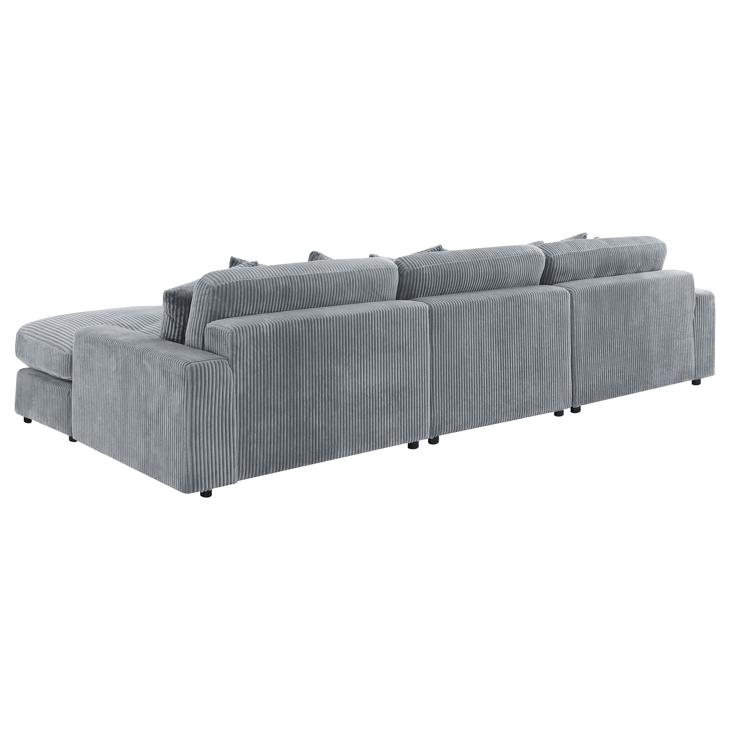Blaine Upholstered Reversible Chaise Sectional Sofa - Luxury Home Furniture (MI)
