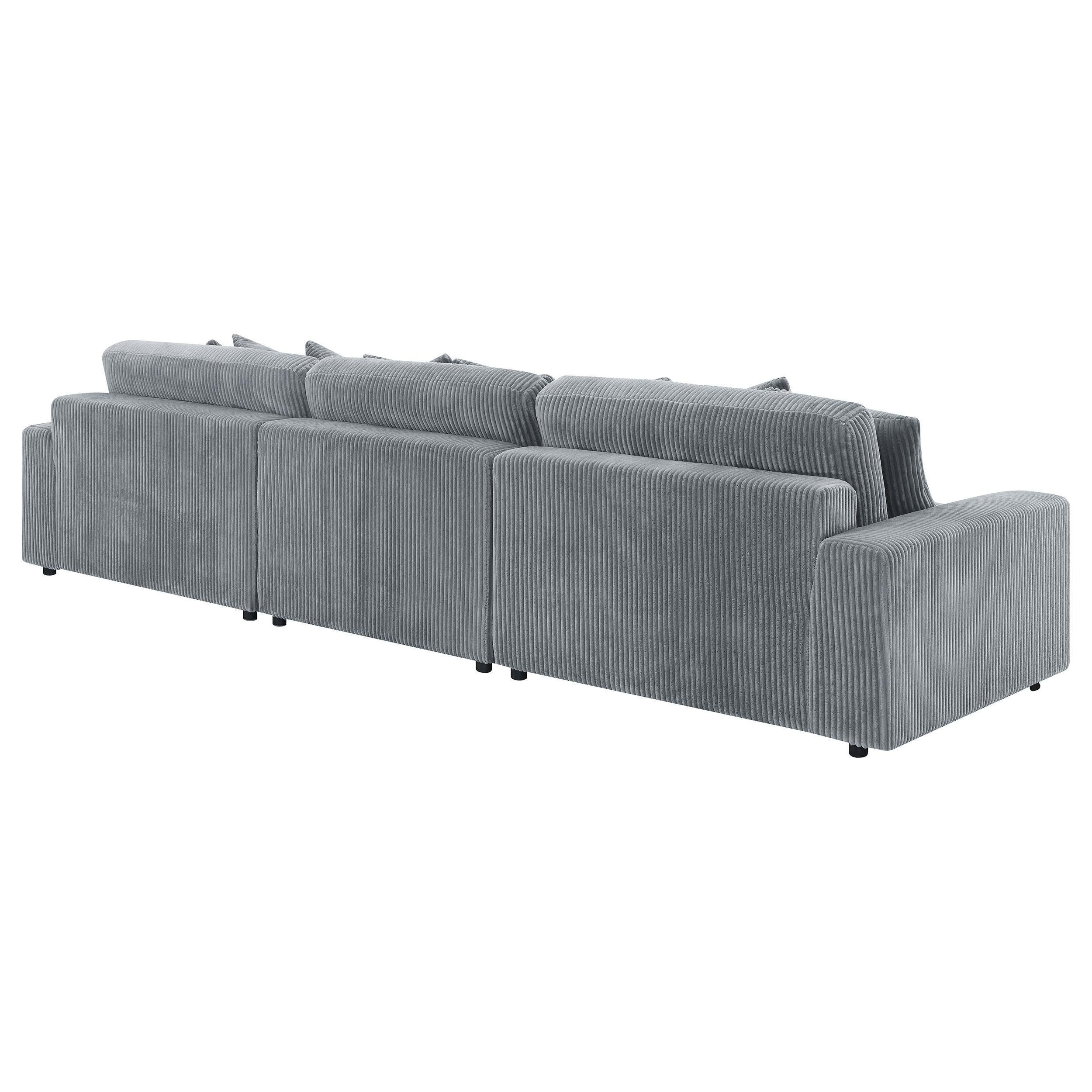Blaine Upholstered Reversible Chaise Sectional Sofa - Luxury Home Furniture (MI)