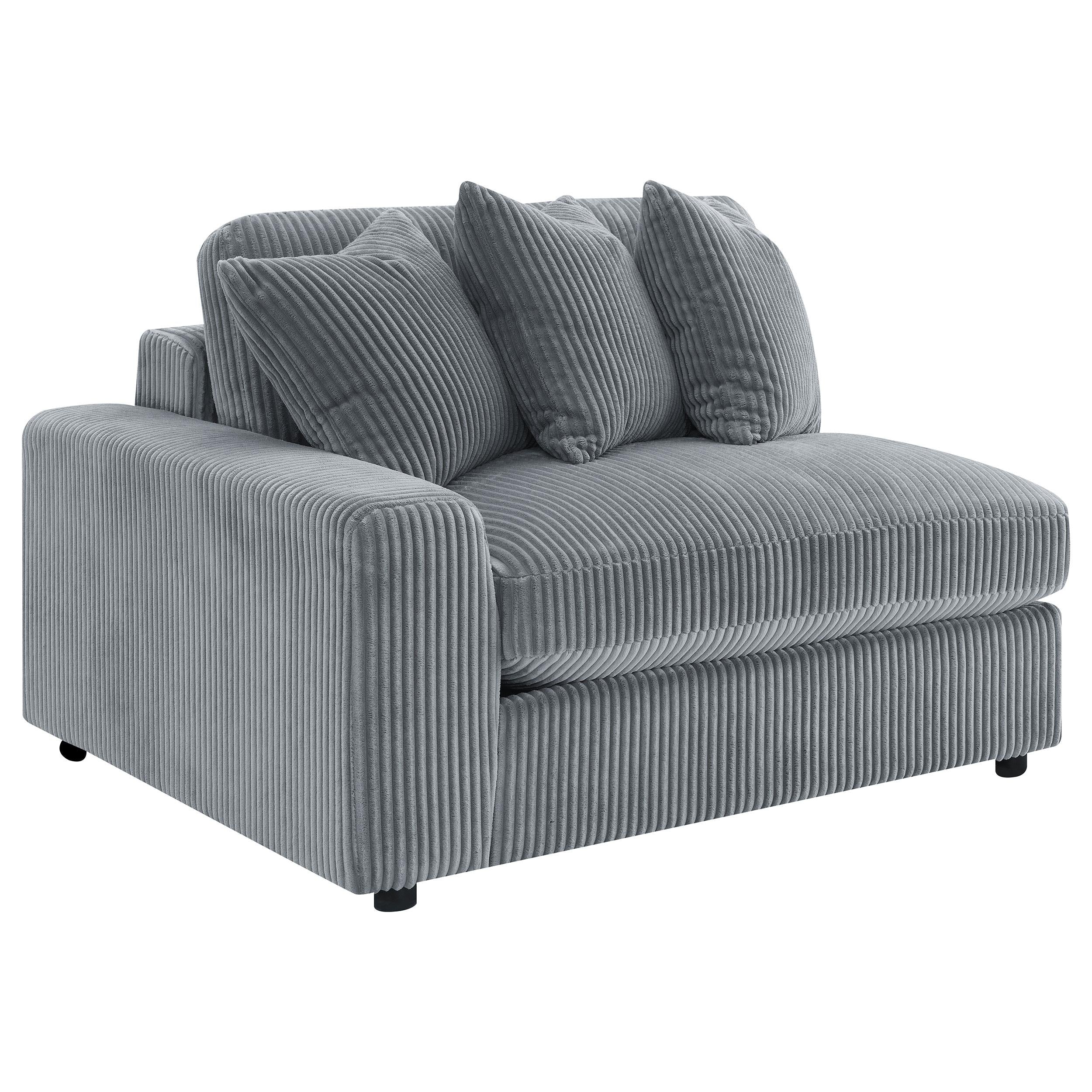 Blaine Upholstered Reversible Chaise Sectional Sofa - Luxury Home Furniture (MI)