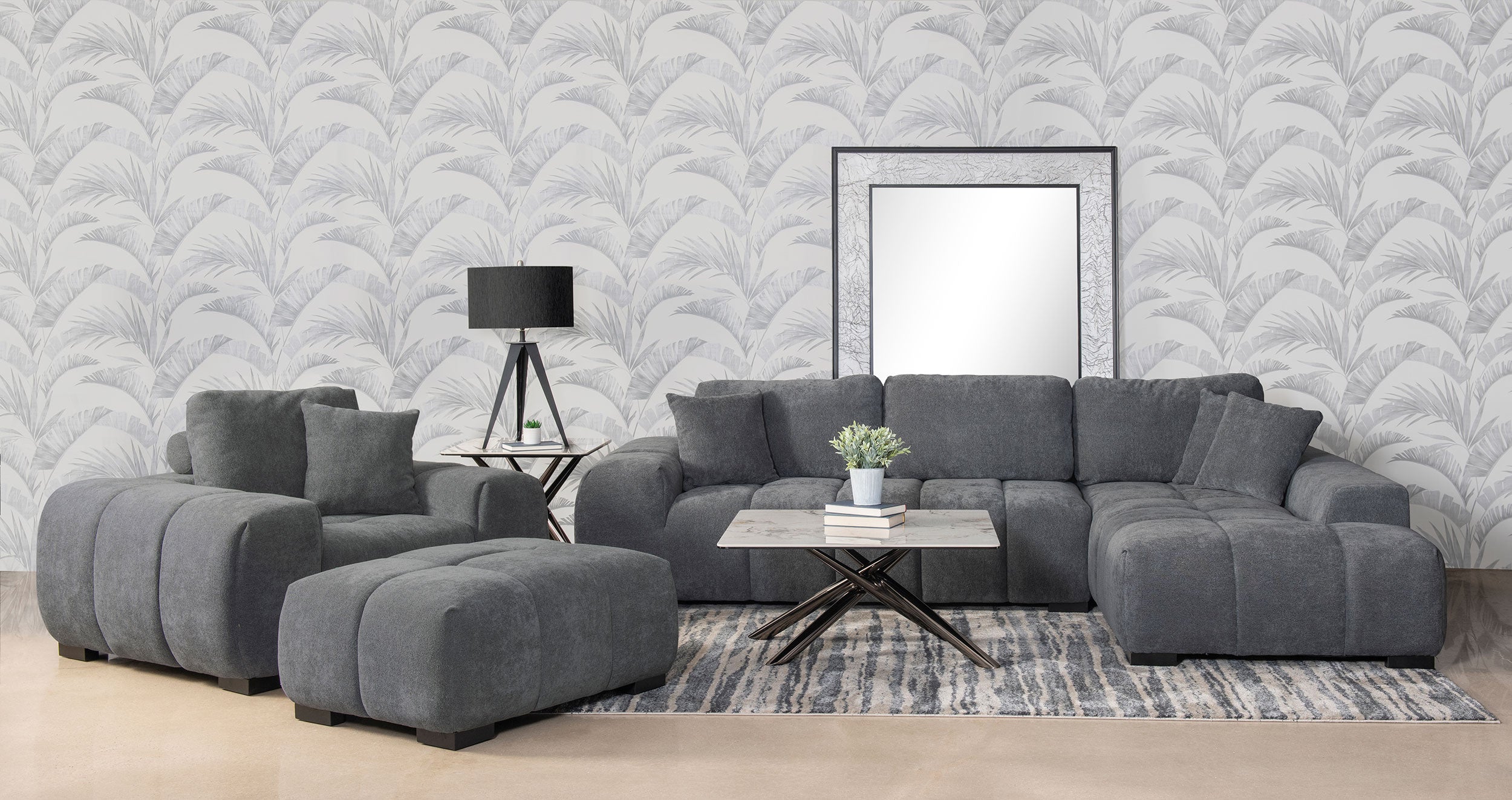 Octavia Ottomans - Luxury Home Furniture (MI)