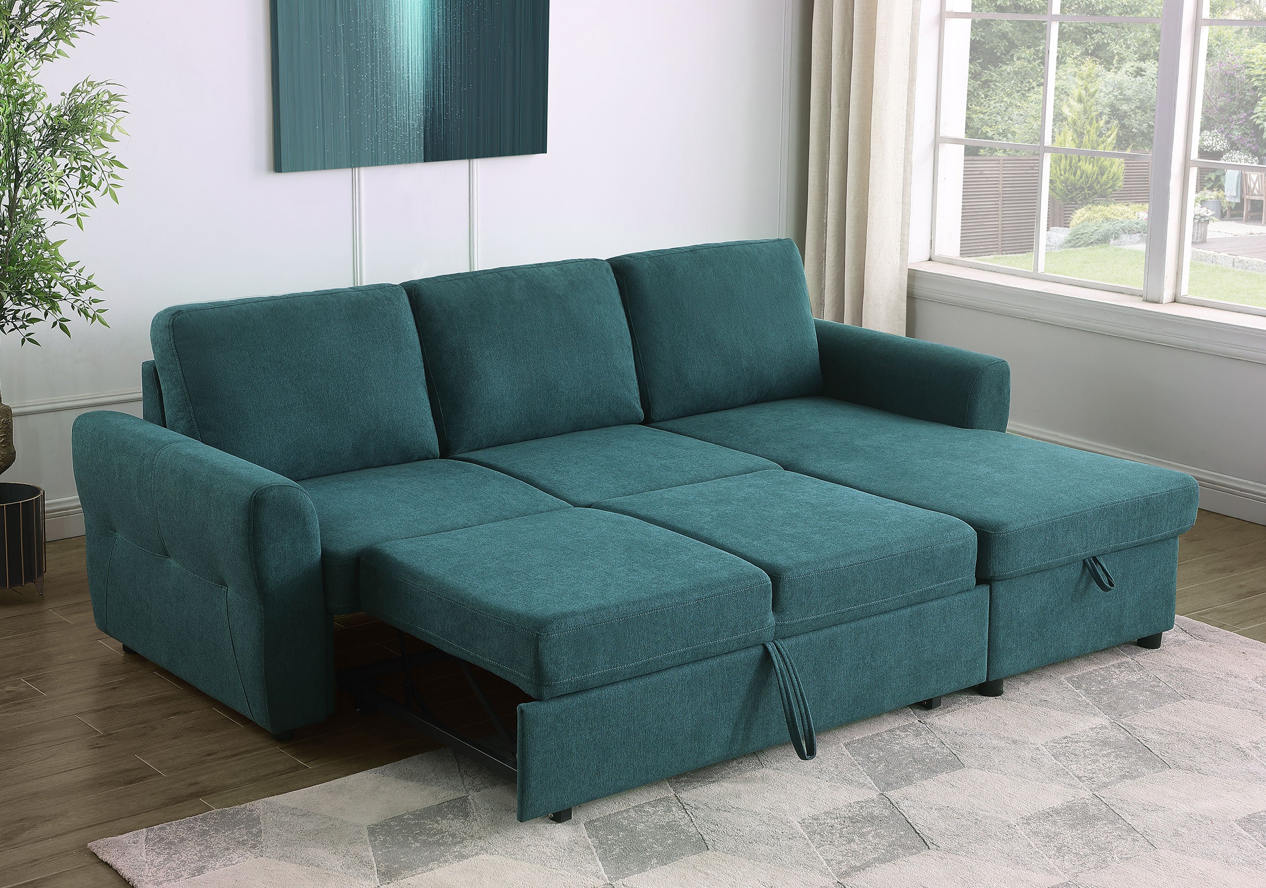 Samantha Sleeper Sectionals 2 - Luxury Home Furniture (MI)