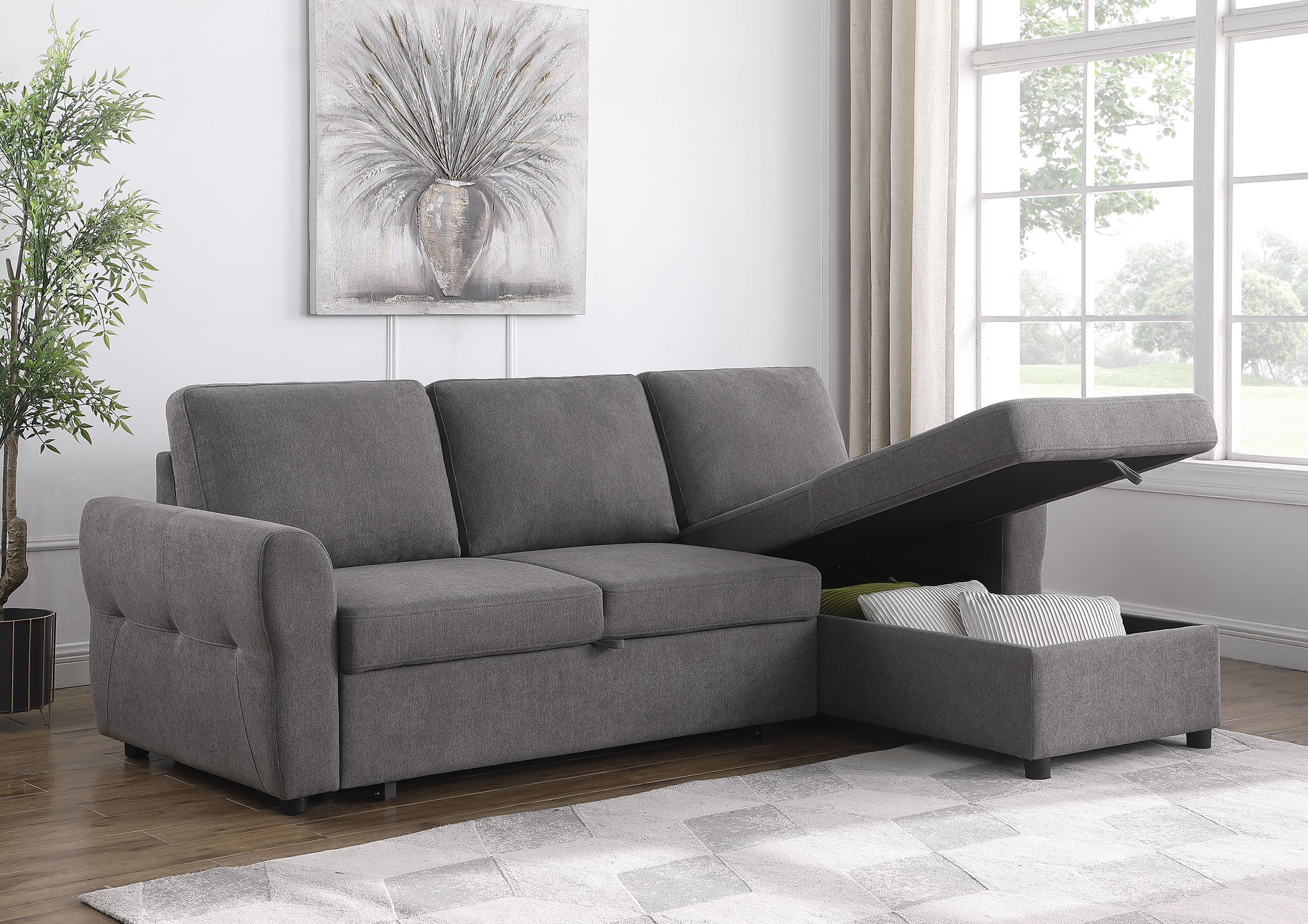 Samantha Sleeper Sectionals 2 - Luxury Home Furniture (MI)