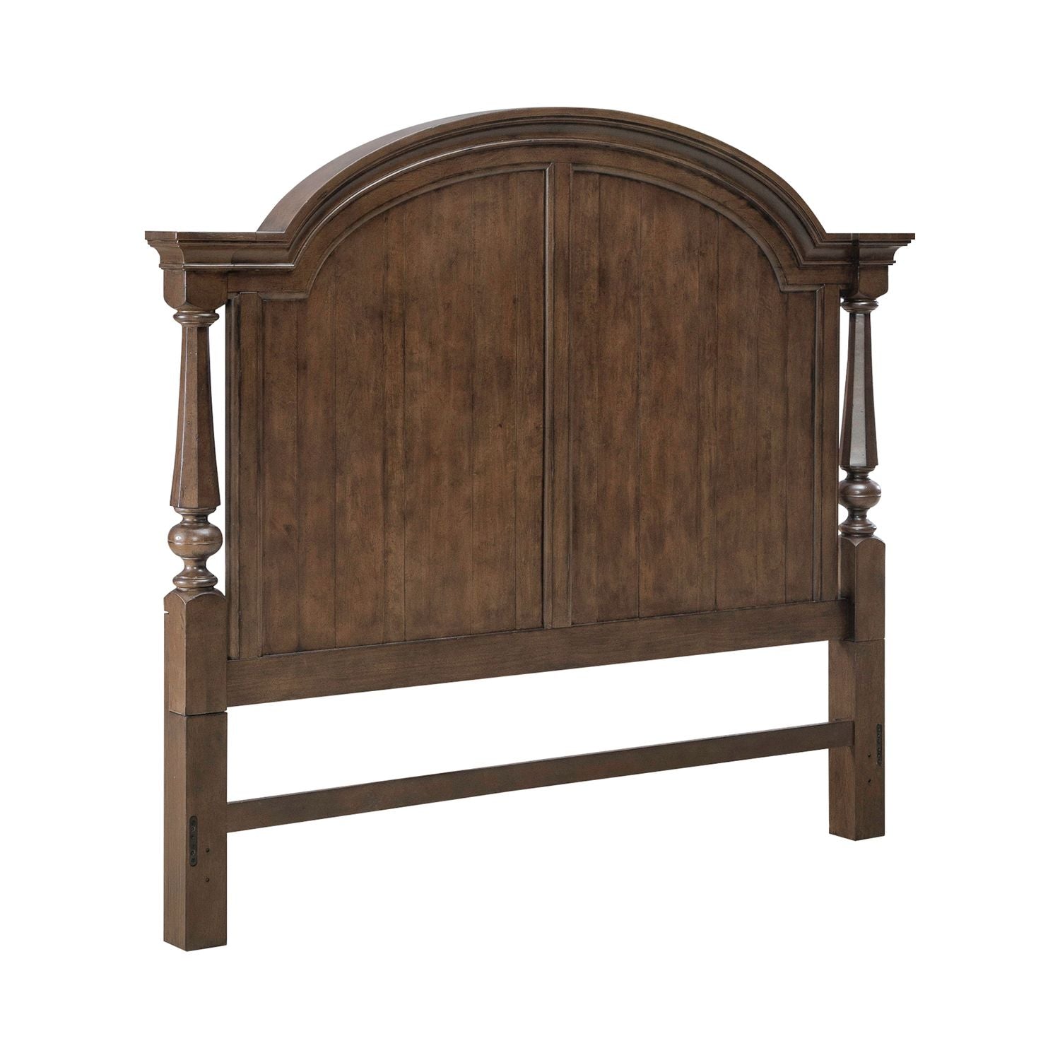 Arden Road King Arched Poster in Satin Cherry - Luxury Home Furniture (MI)