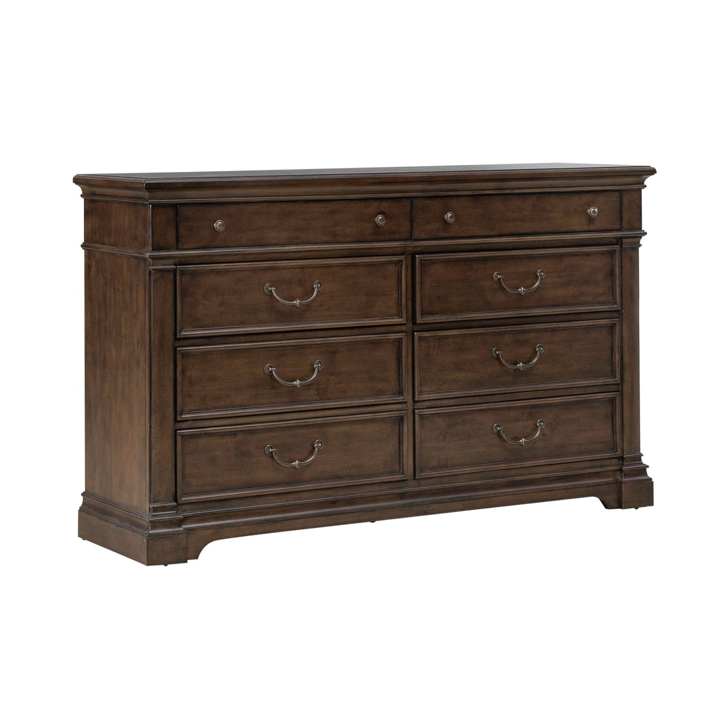 Arden Road 8 Drawer Dresser in Satin Cherry - Luxury Home Furniture (MI)