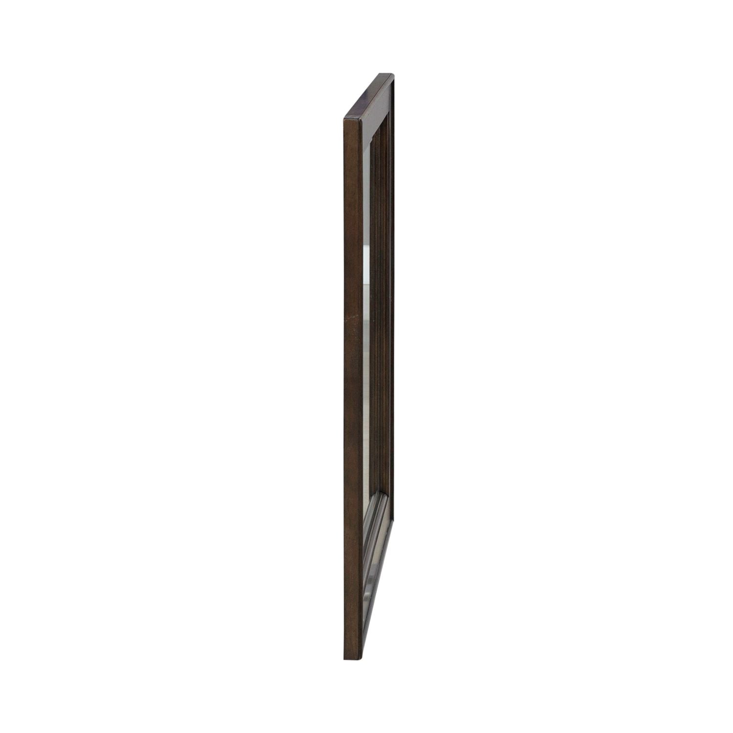 Arden Road Landscape Mirror in Satin Cherry - Luxury Home Furniture (MI)