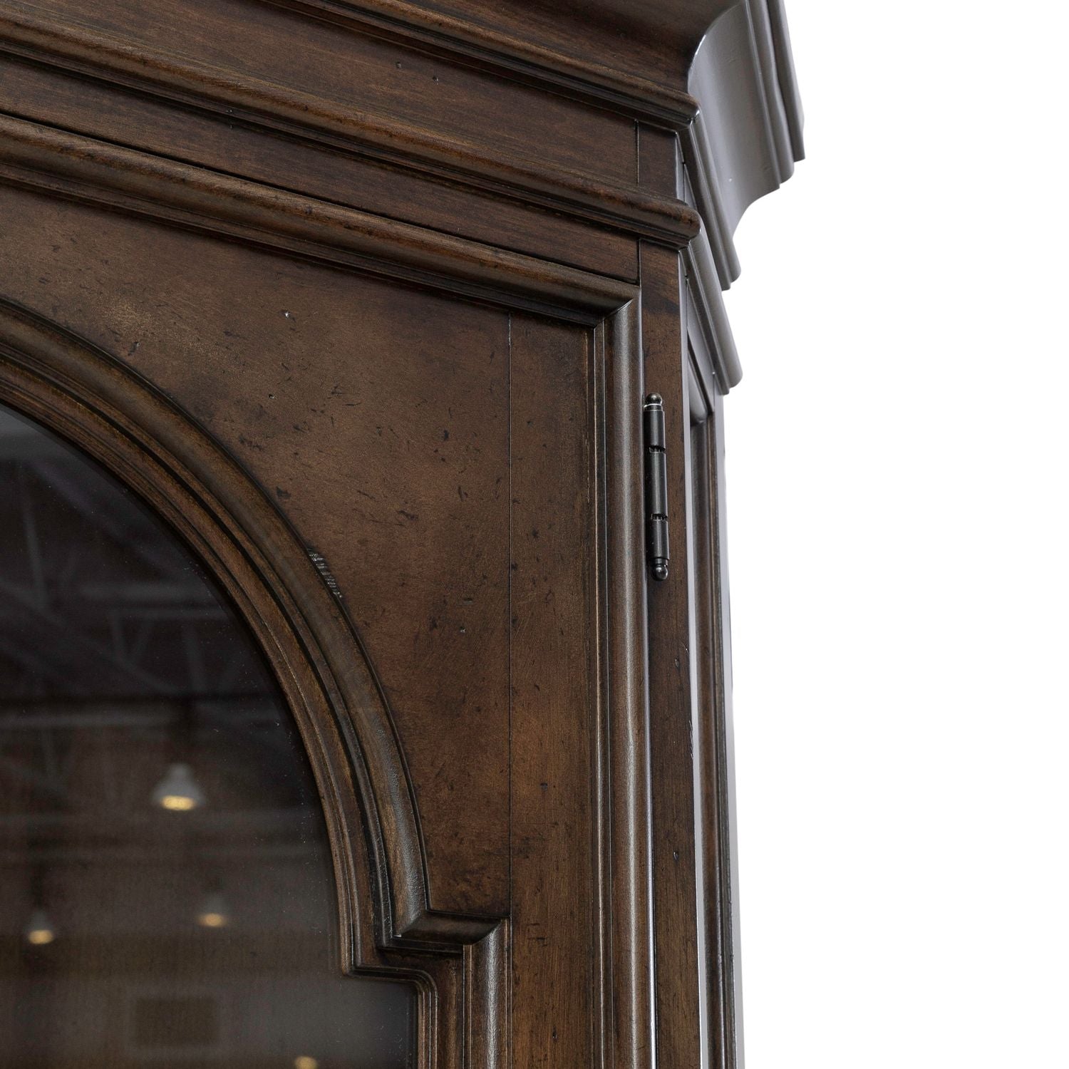 Arden Road Corner Cabinet in Satin Cherry - Luxury Home Furniture (MI)