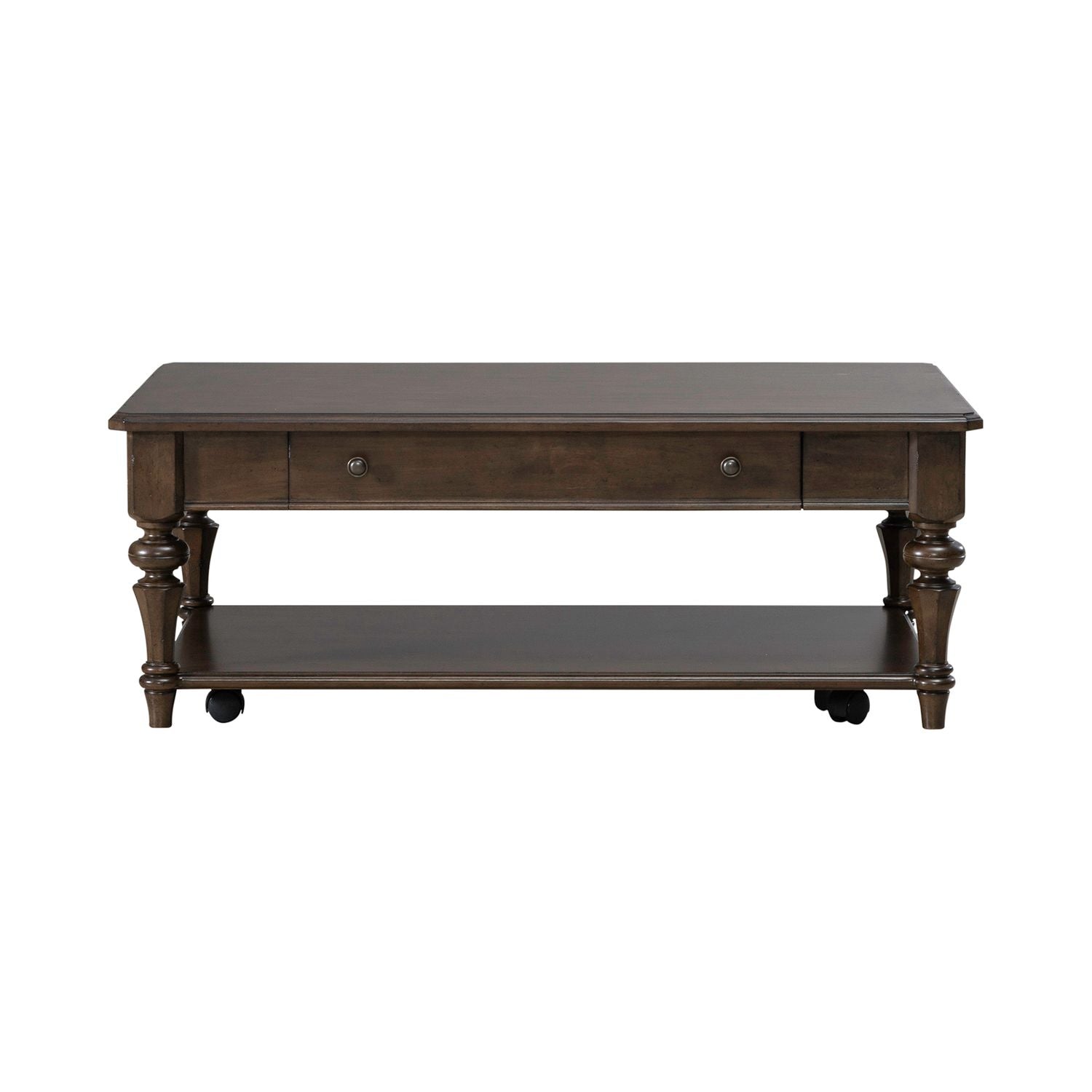 Arden Road Rectangular Cocktail Table in Satin Cherry - Luxury Home Furniture (MI)