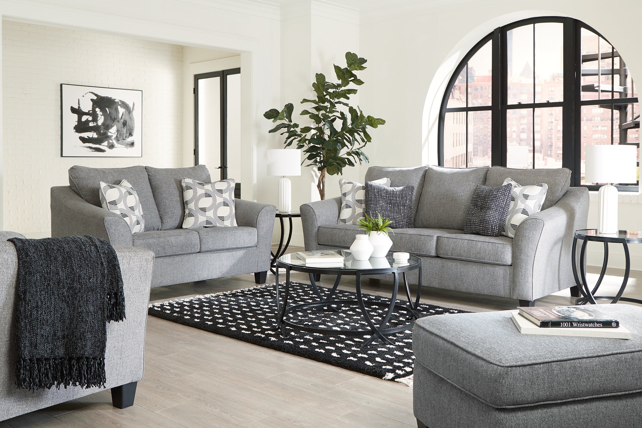 Mathonia Living Room Set - Luxury Home Furniture (MI)