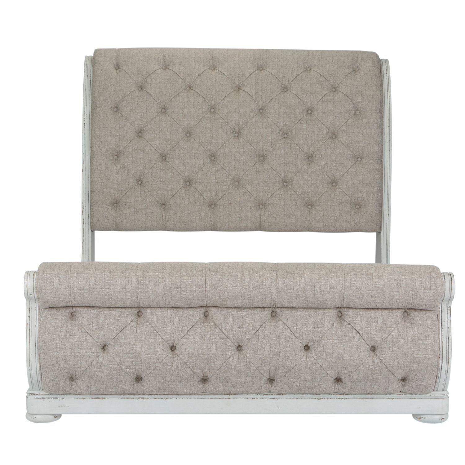 Abbey Park King California Sleigh Bed, Dresser & Mirror, Chest, Night Stand - Luxury Home Furniture (MI)