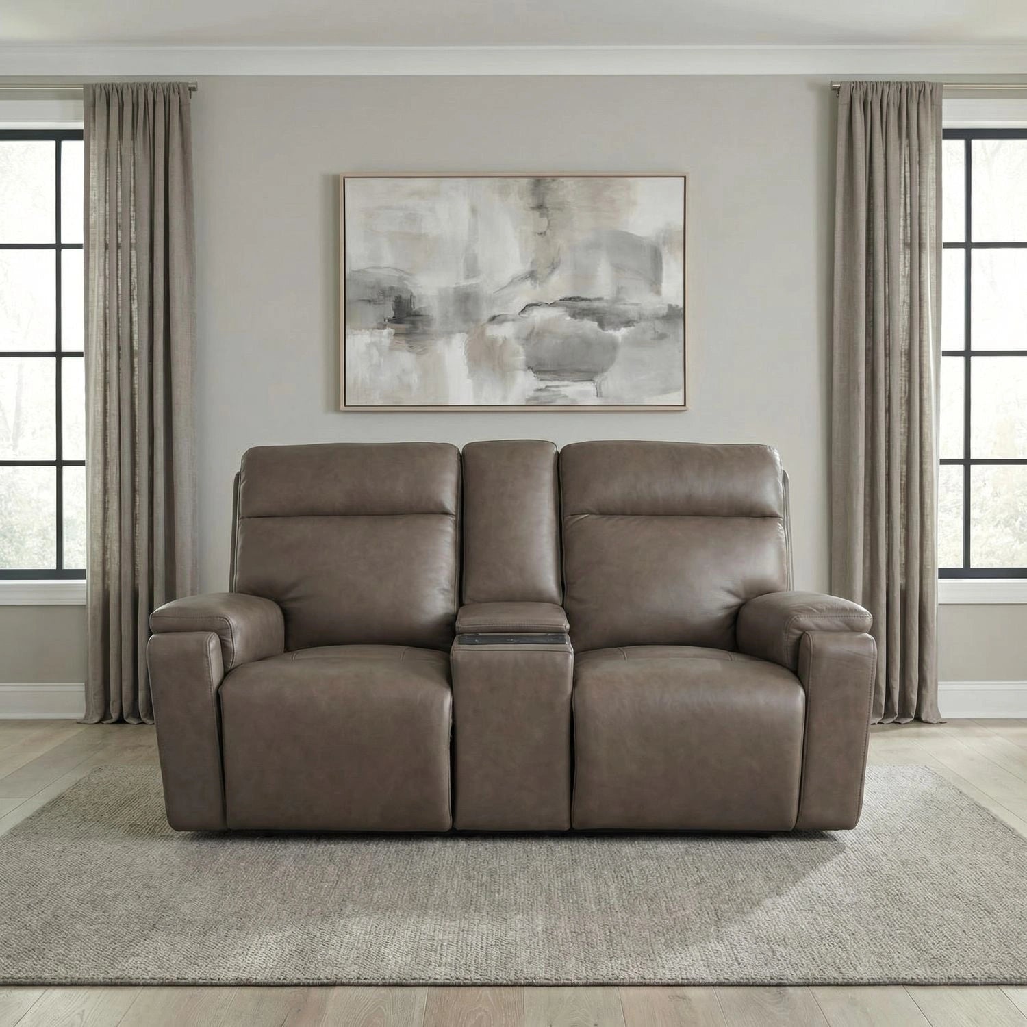 Cyrus Loveseat w/ Console P3 & ZG image