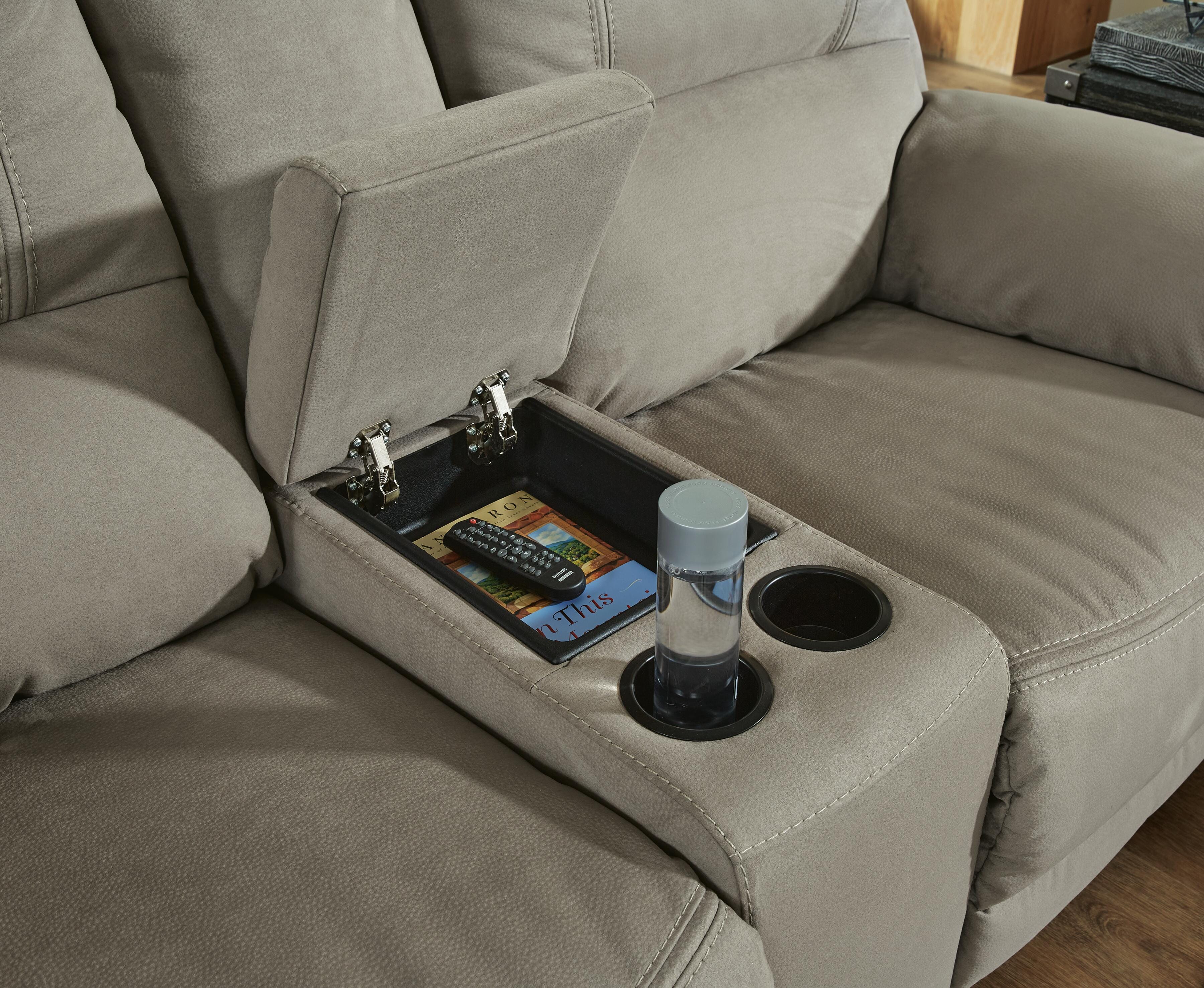 Next-Gen Gaucho Power Reclining Loveseat with Console - Luxury Home Furniture (MI)