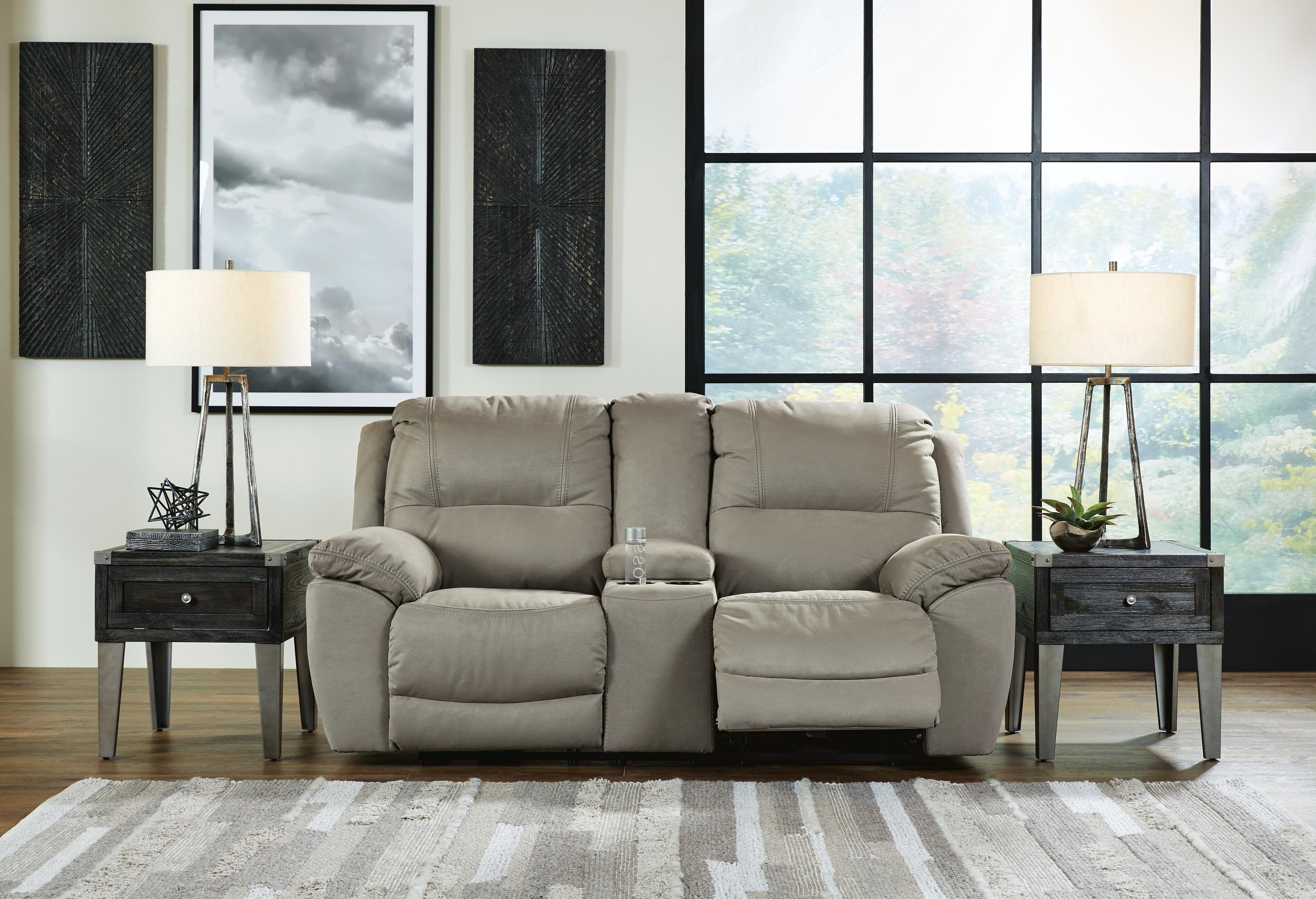 Next-Gen Gaucho Power Reclining Loveseat with Console - Luxury Home Furniture (MI)