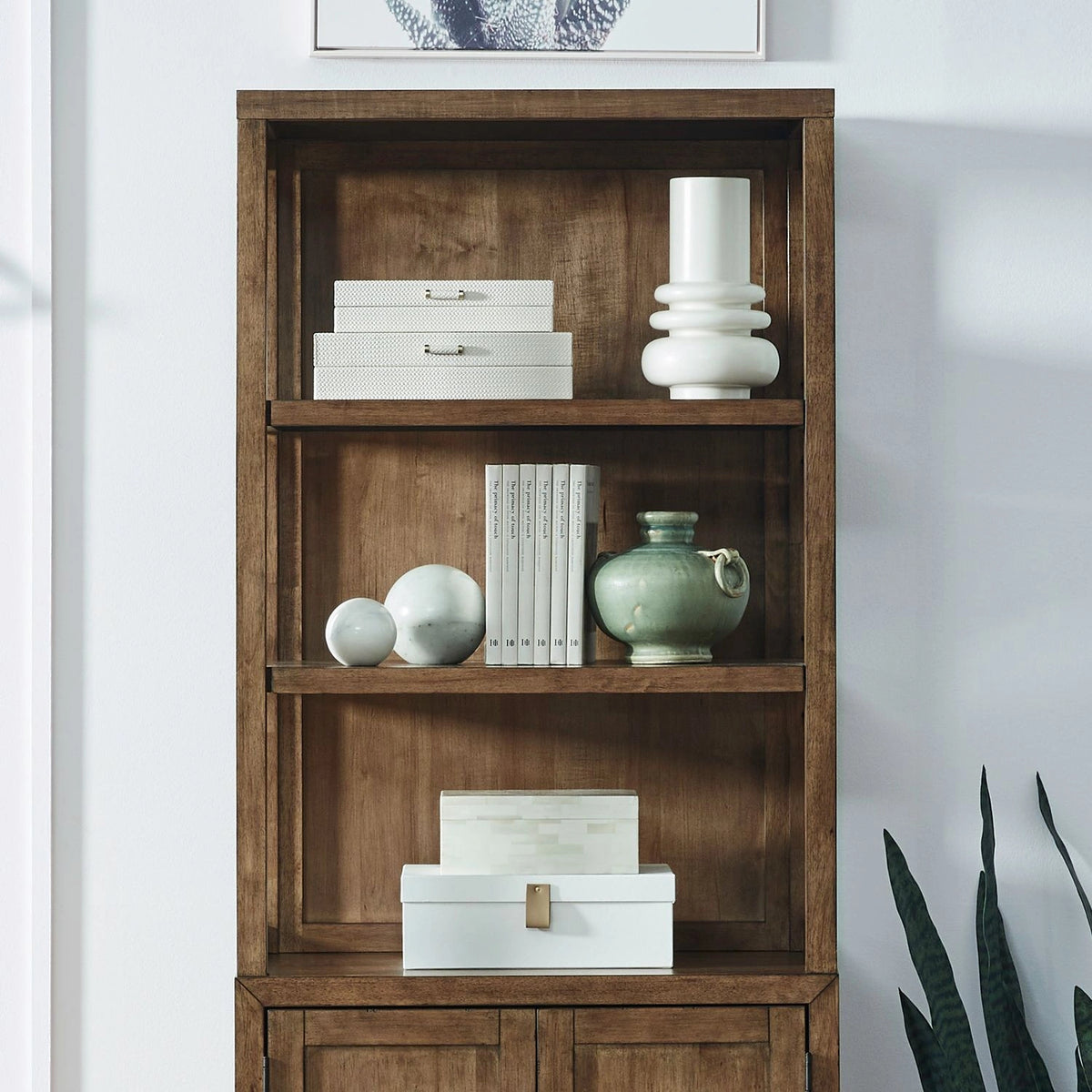 Shaker Lakes Bookcase Hutch image