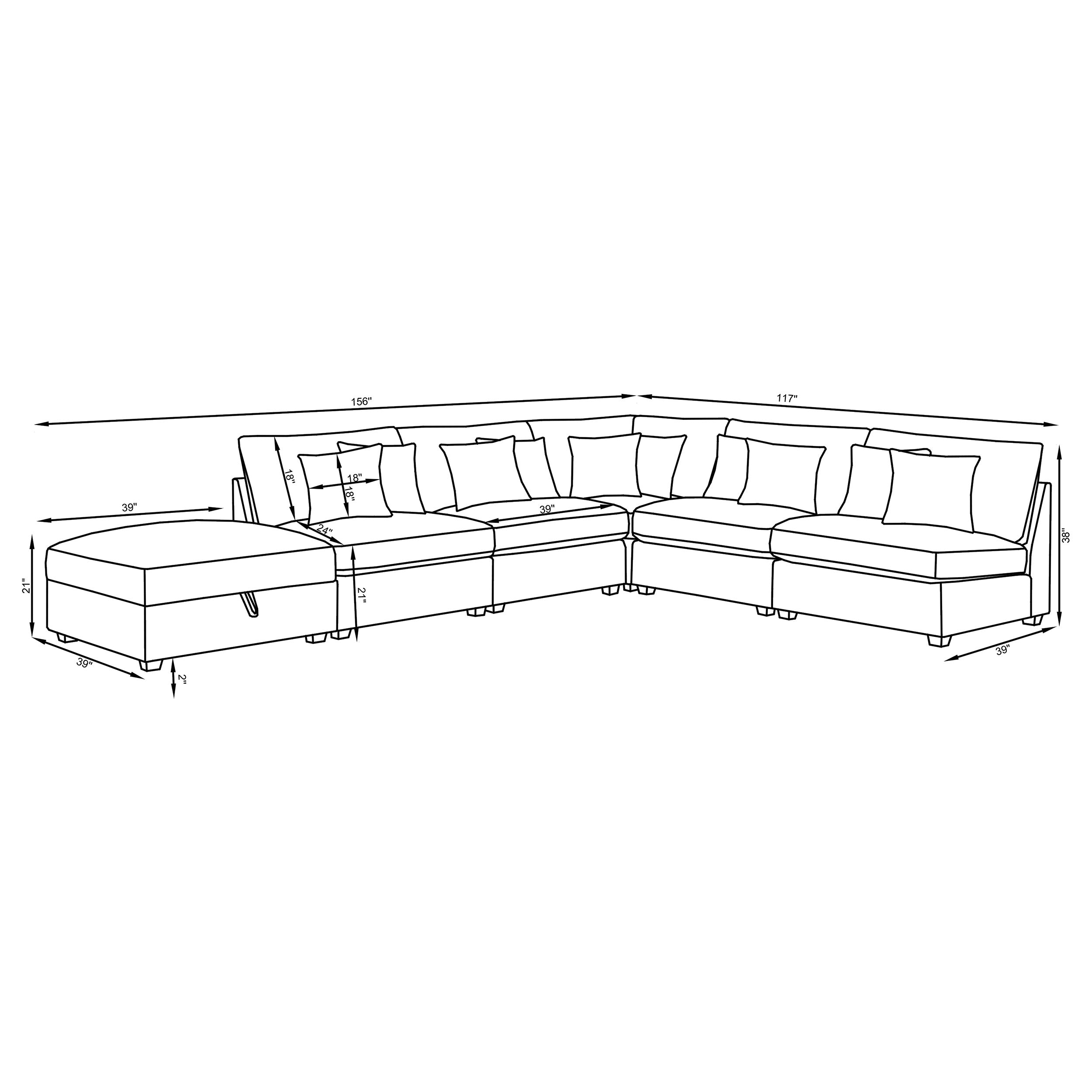 Cambria Sectionals - Luxury Home Furniture (MI)