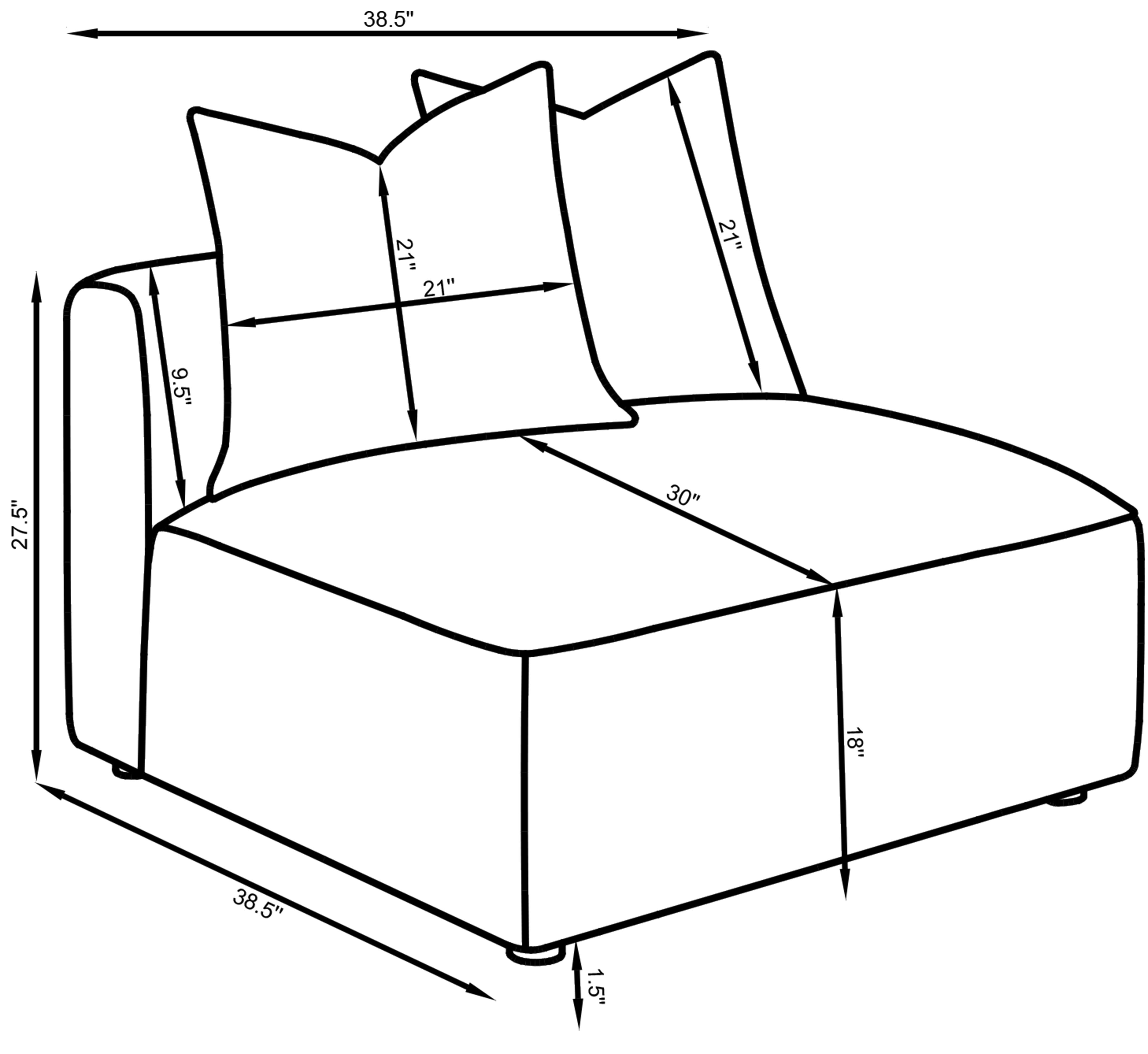Jennifer Accent Chair - Luxury Home Furniture (MI)