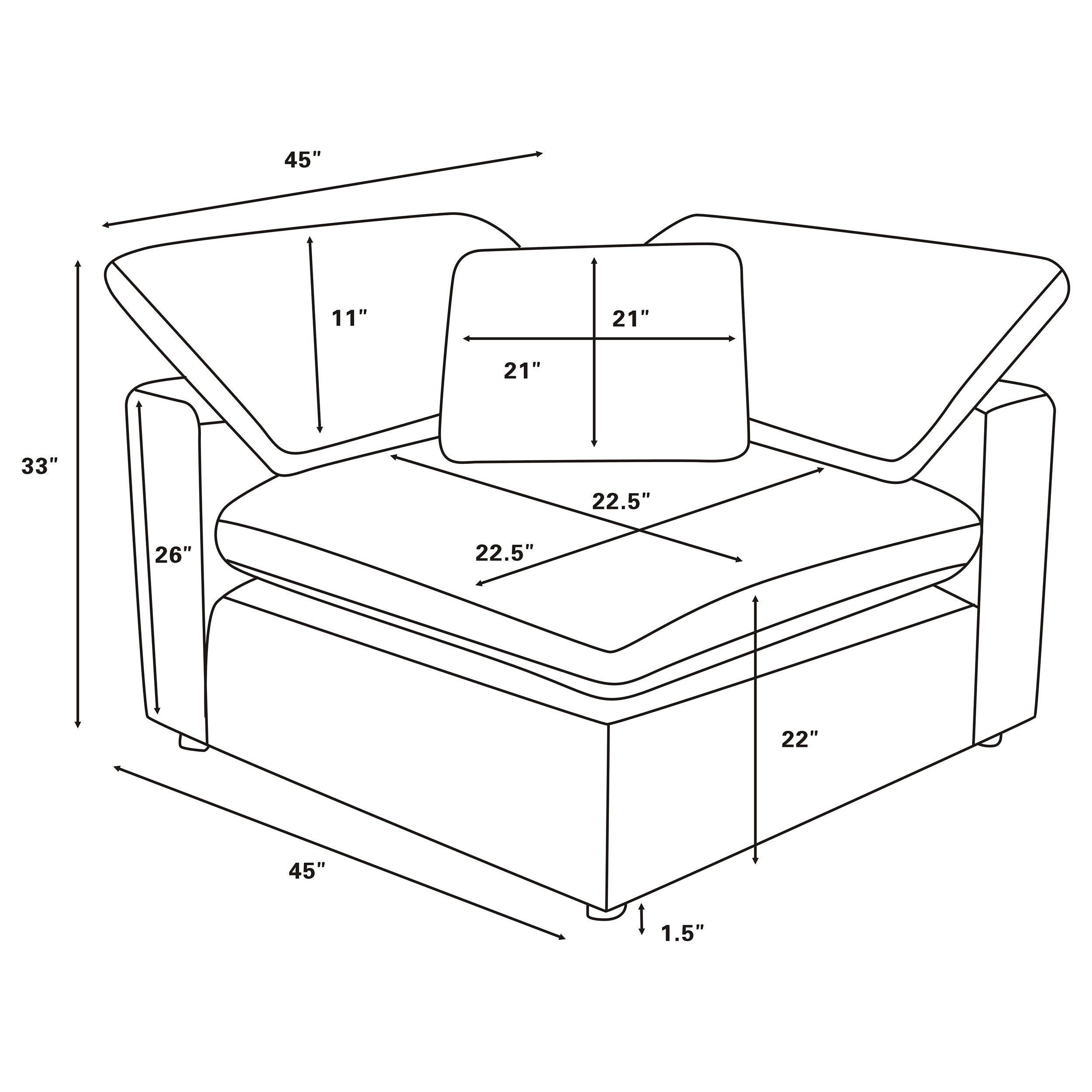 Raleigh Modular Sectionals - Luxury Home Furniture (MI)