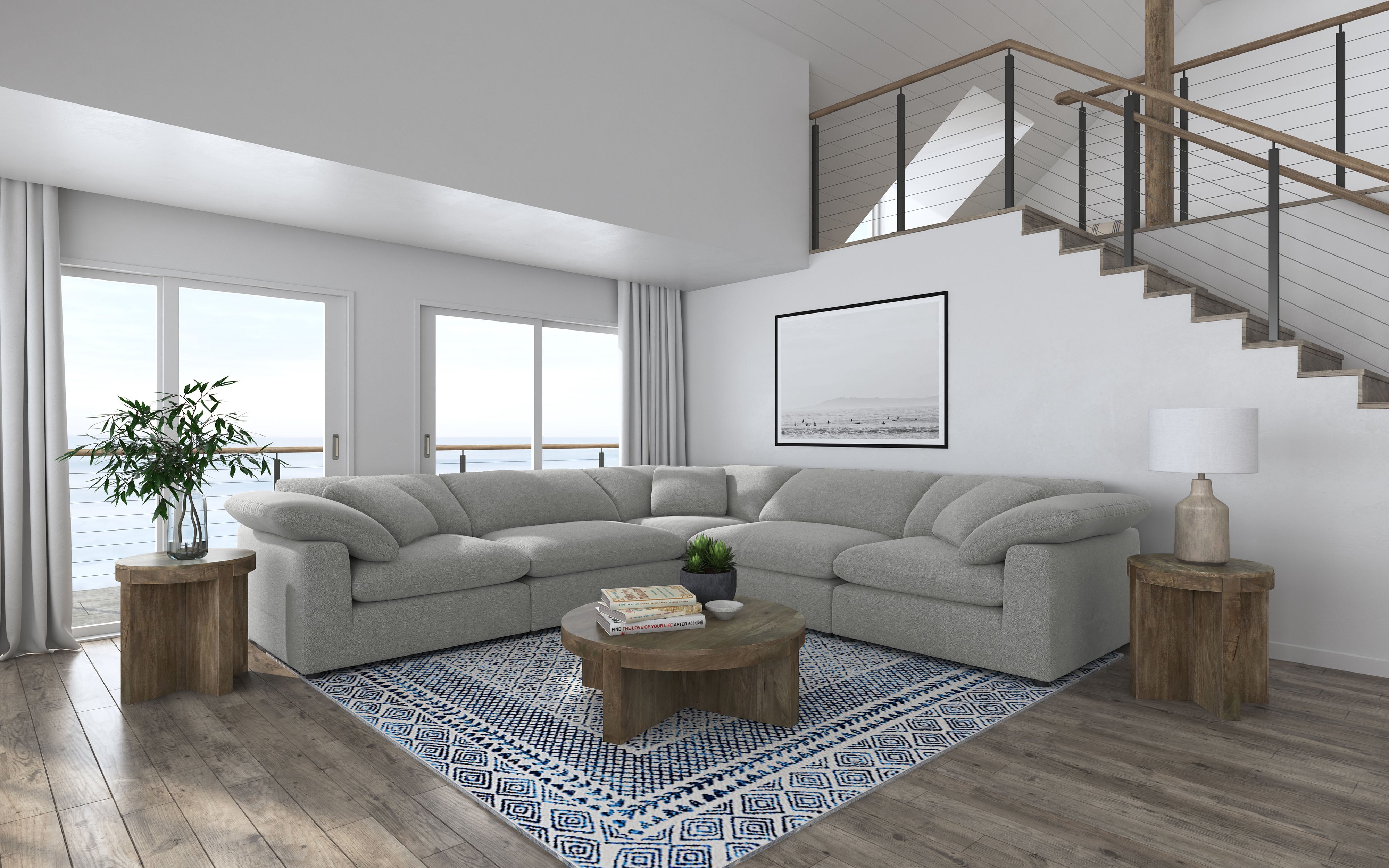 Raleigh Modular Sectionals Grey