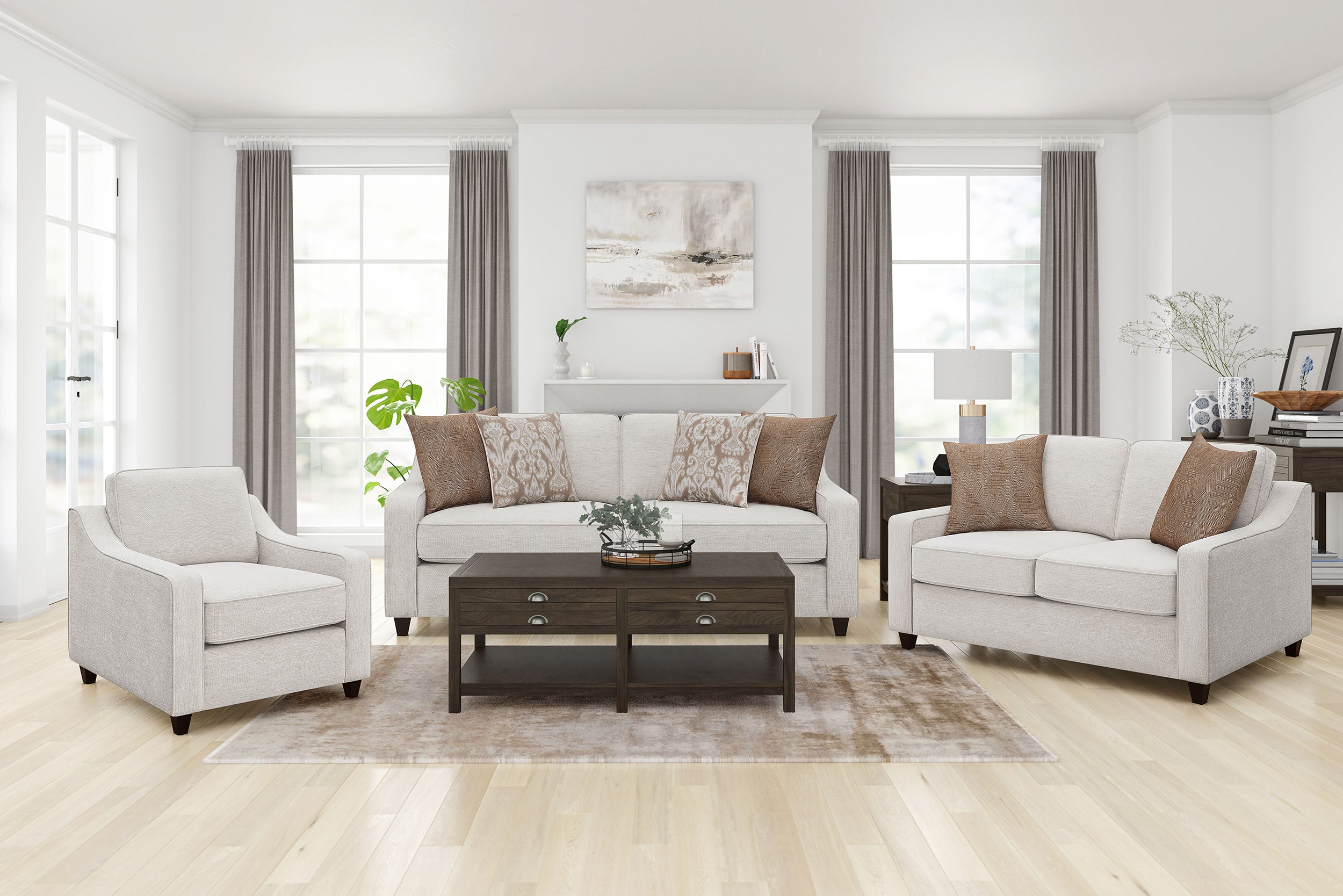 Christine Stationary Sets - Luxury Home Furniture (MI)
