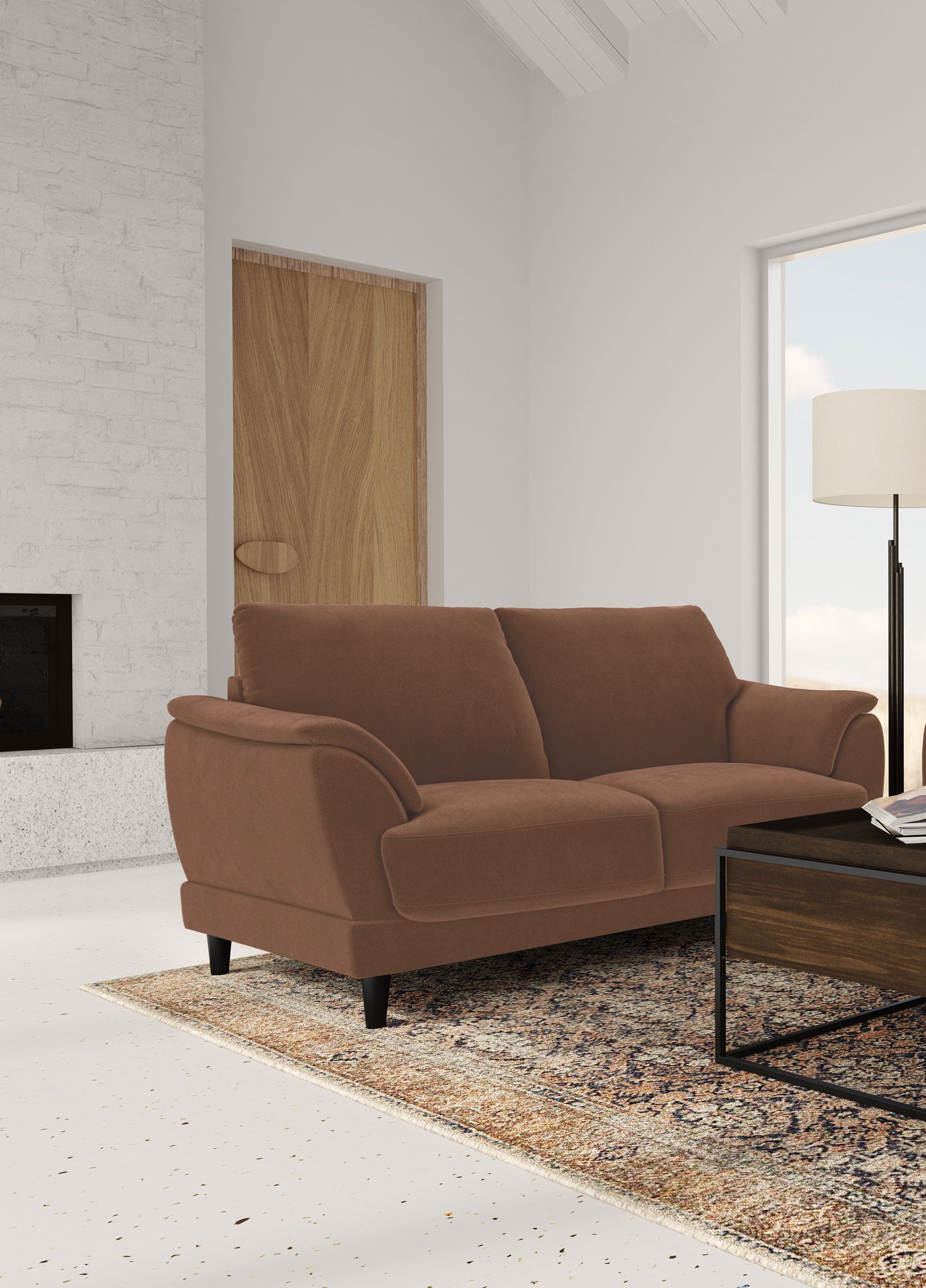 Selma Stationary Loveseats