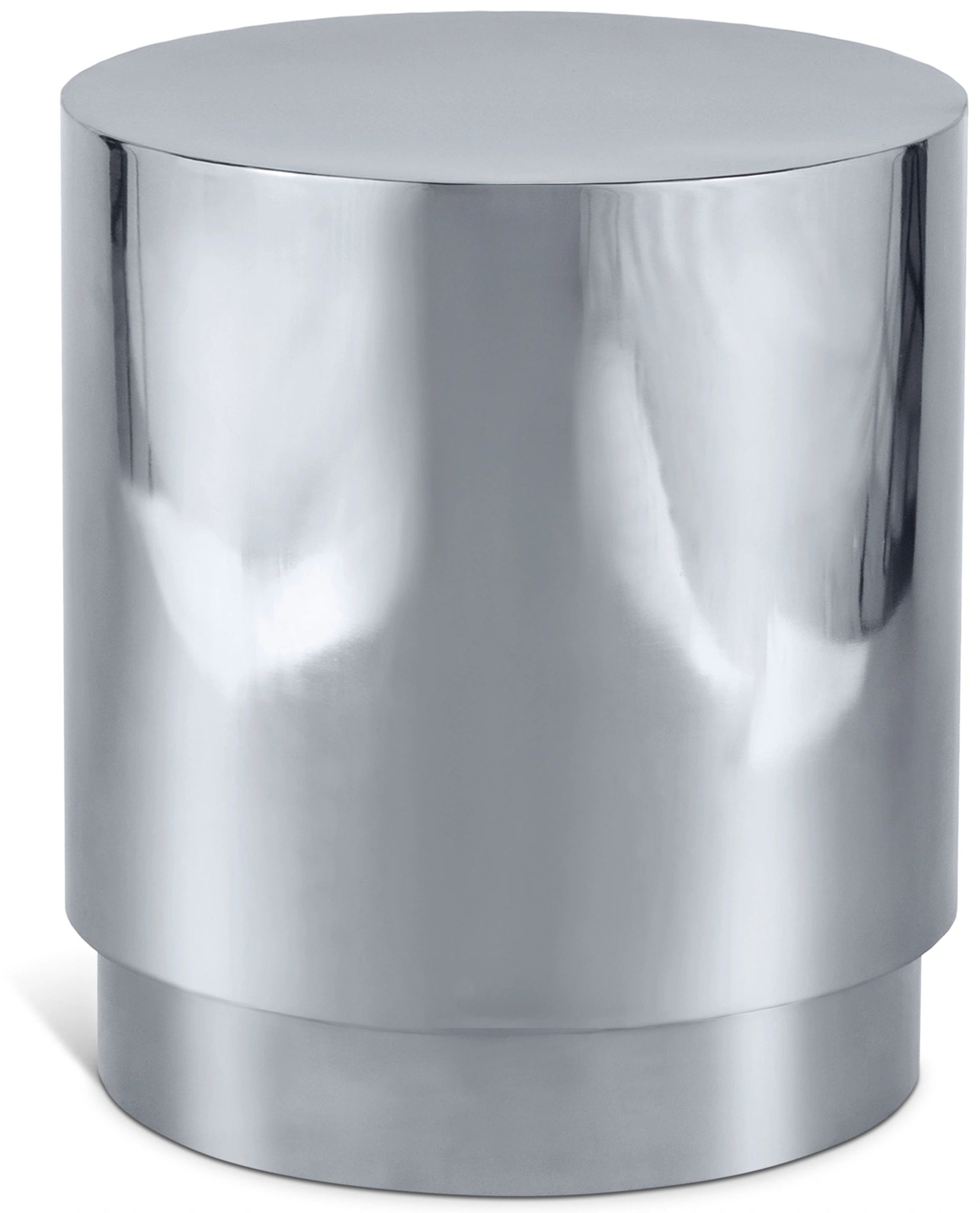 Jazzy Silver End Table