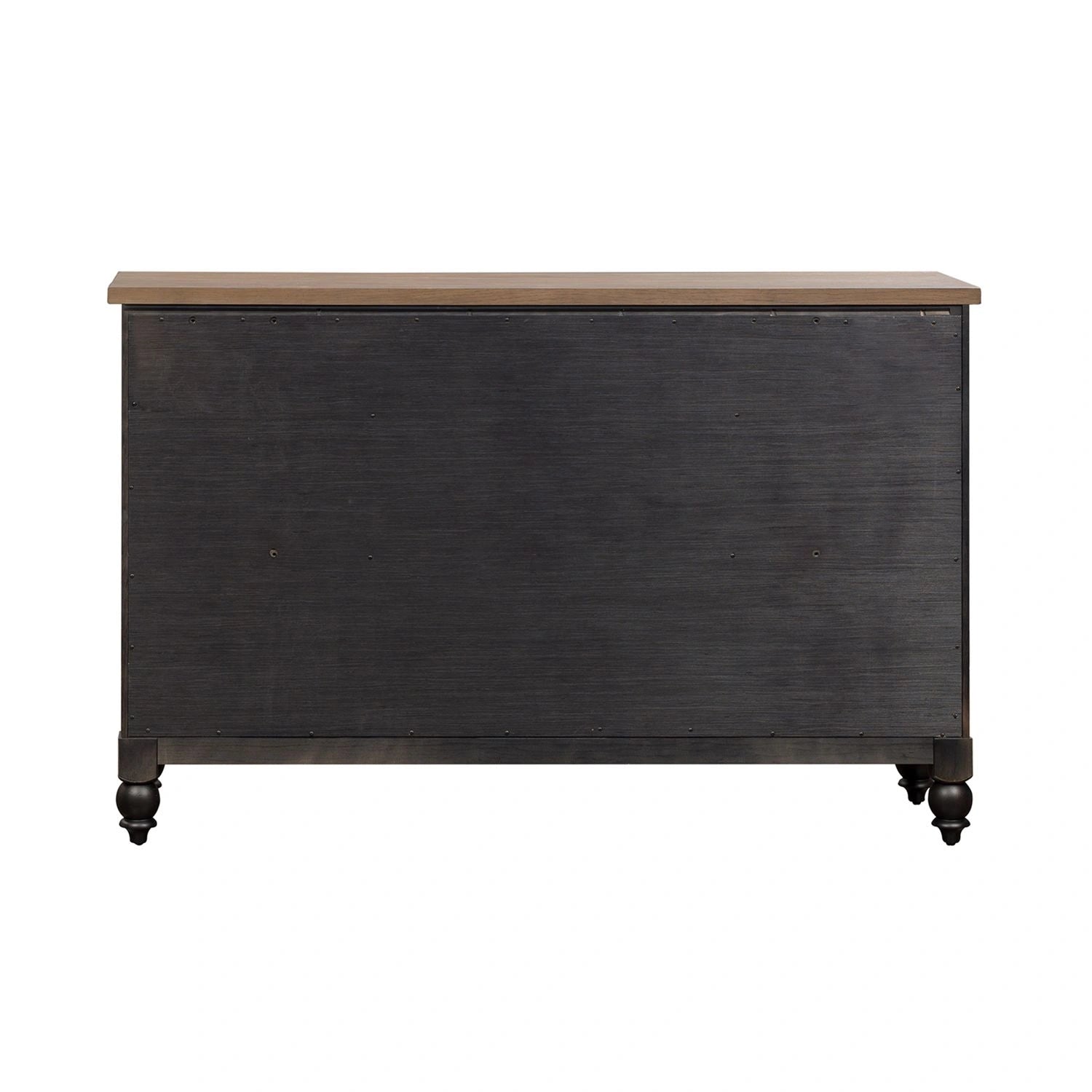 Americana Farmhouse 9 Drawer Dresser in Black image