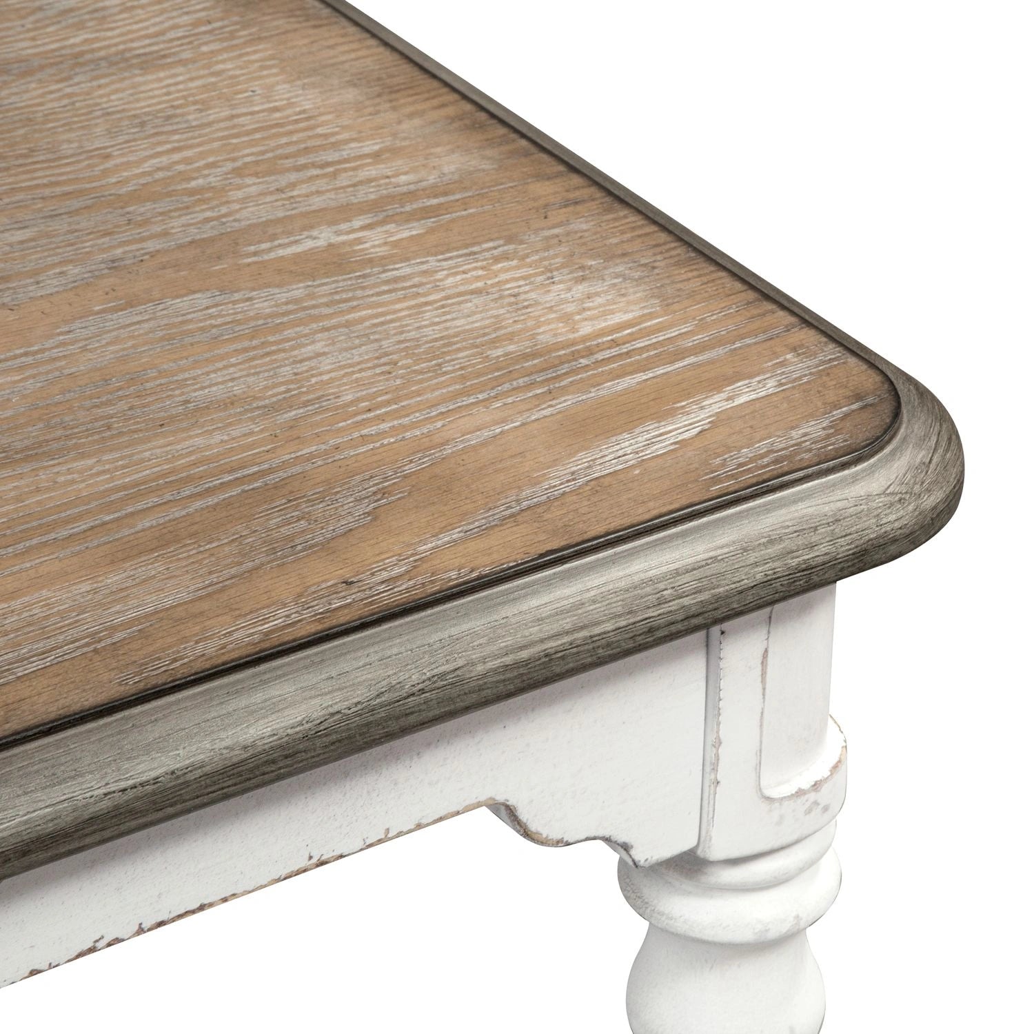 Magnolia Manor Dining Bench (RTA) in Antique White image