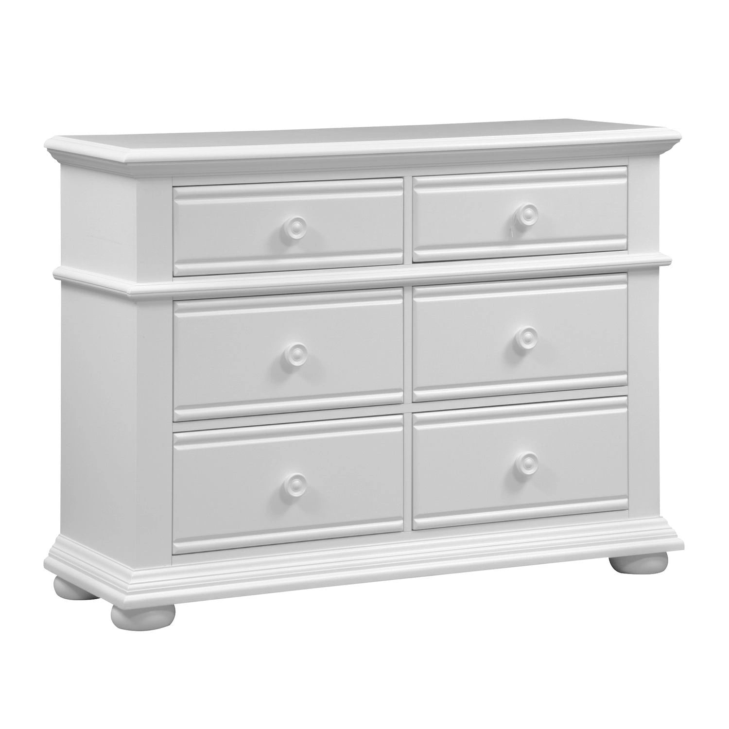 Summer House 6 Drawer Dresser in Oyster White image