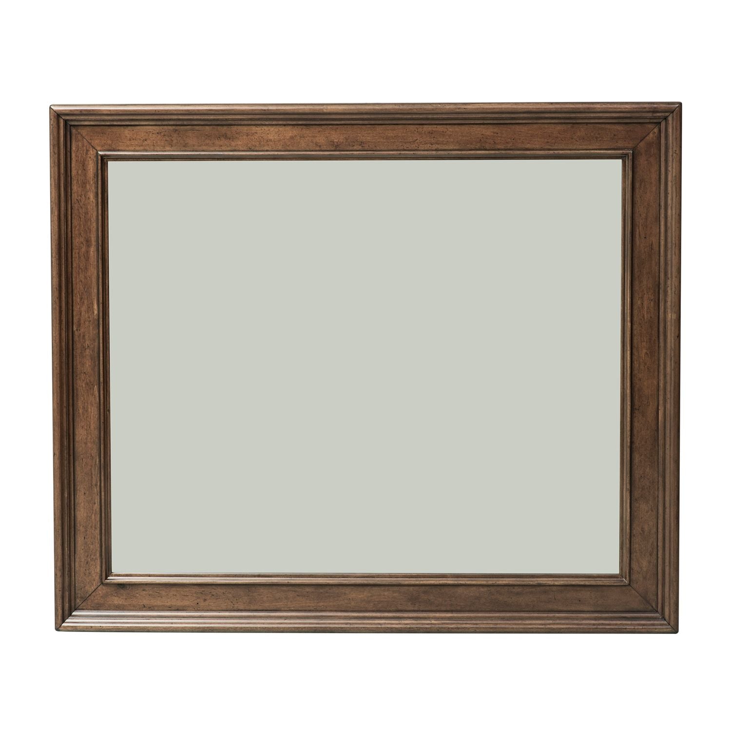 Rustic Traditions Landscape Mirror in Rustic Cherry