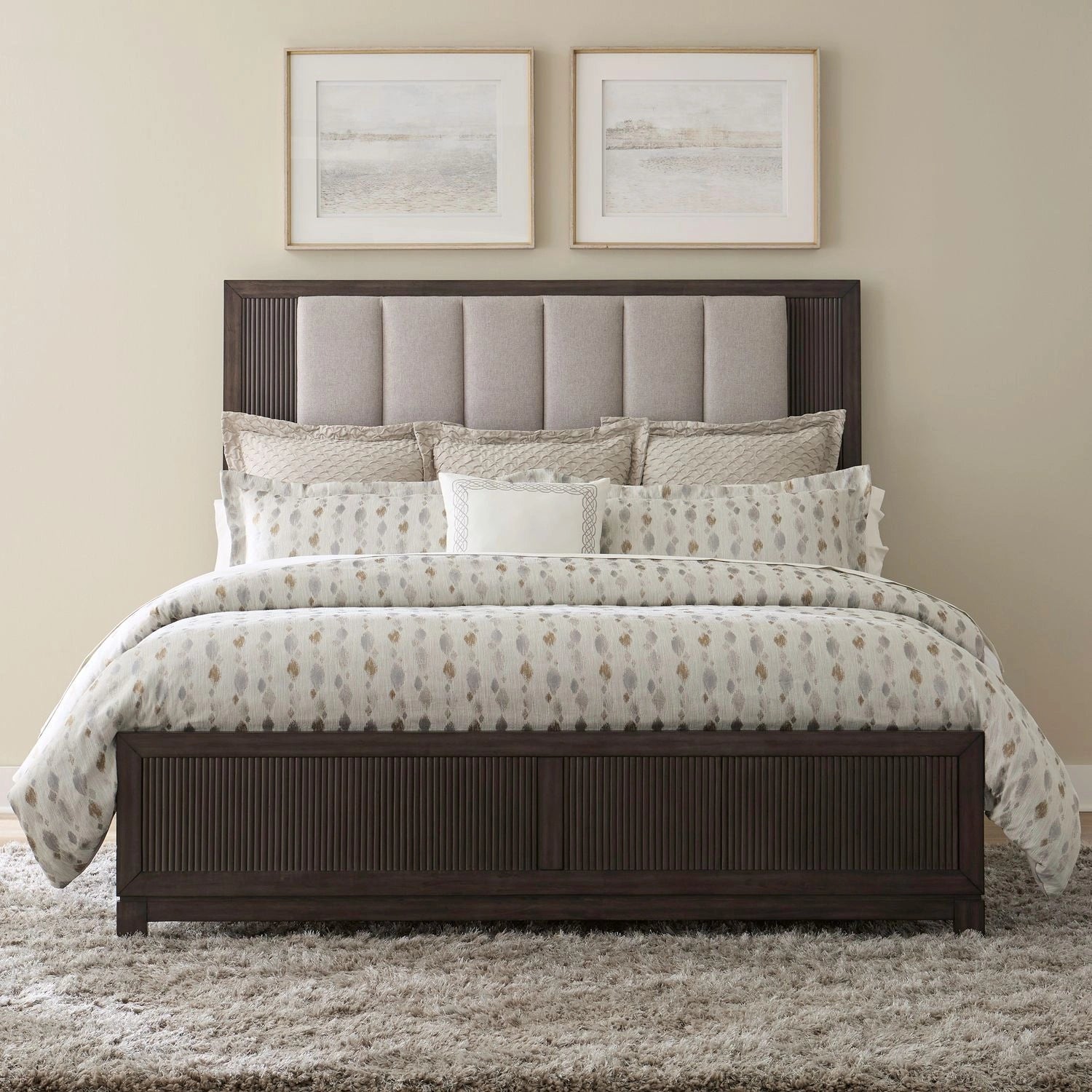 Modern Edge King Uph Bed image