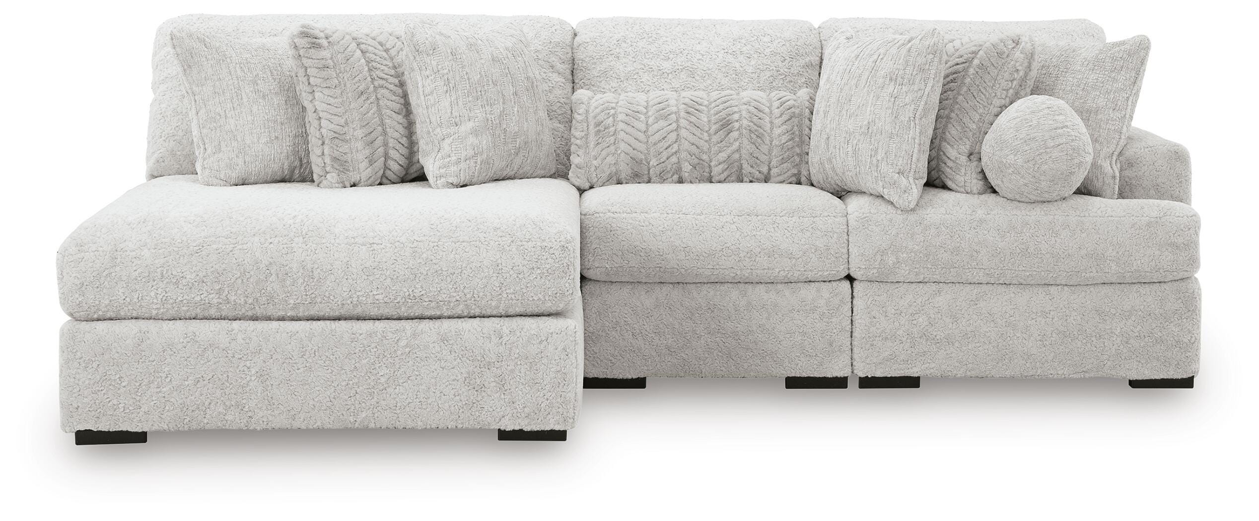 Cuddle Plush Sectional with Chaise - Luxury Home Furniture (MI)